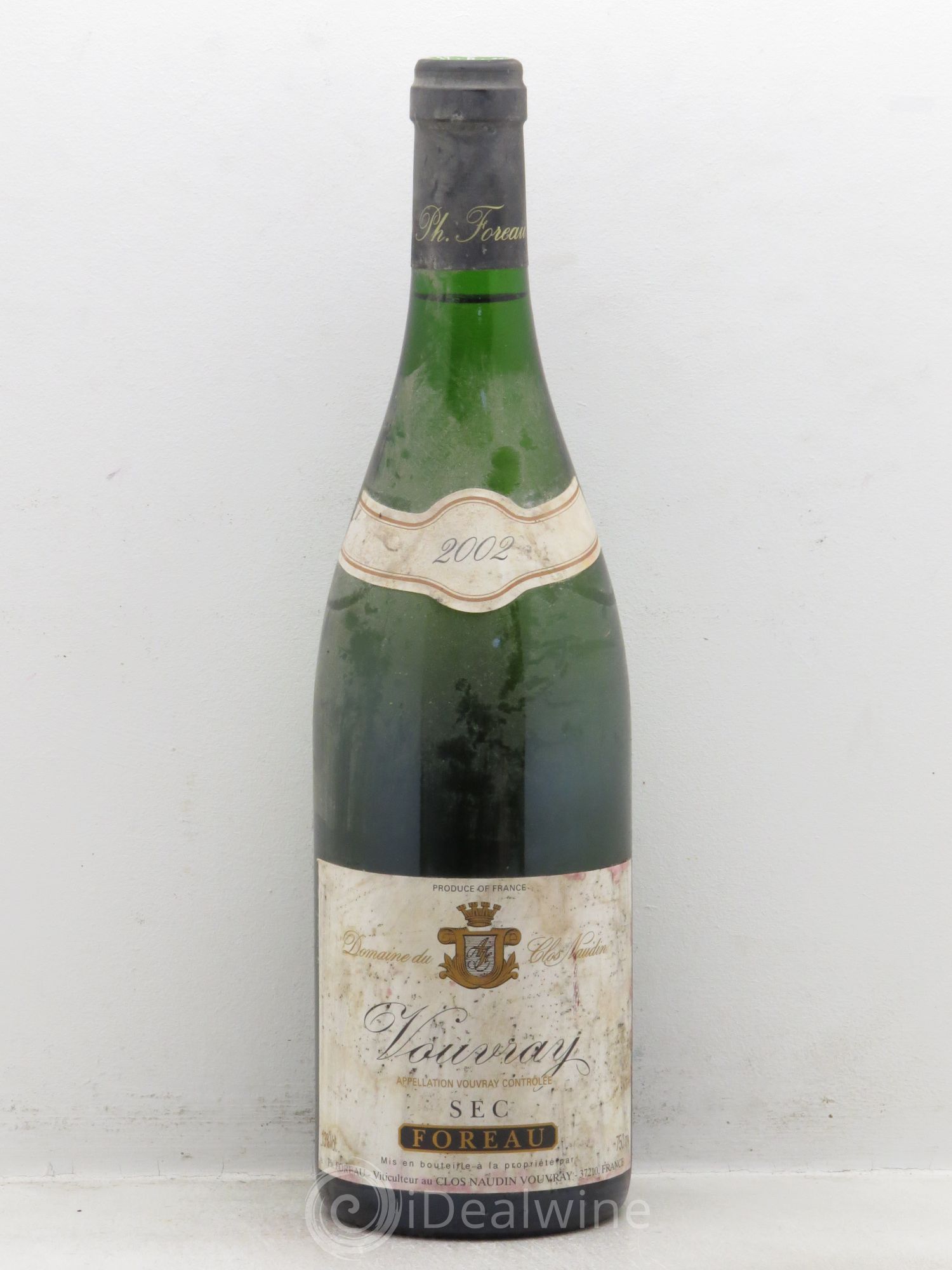 Vouvray Sec Clos Naudin - Philippe Foreau 2002 - Lot de 1 bouteille - 0