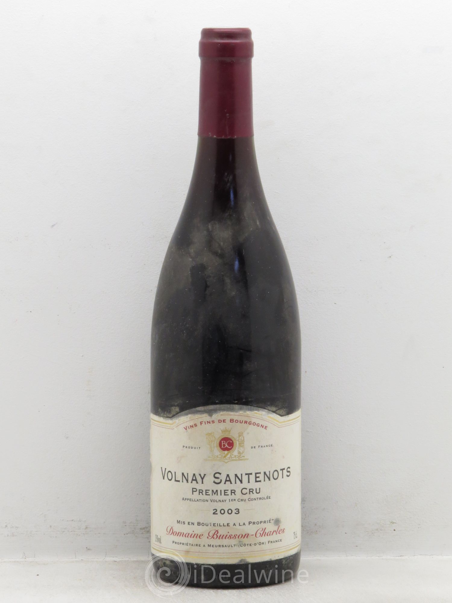 Volnay 1er Cru Buisson Charles 2003 - Lot de 1 bouteille - 0