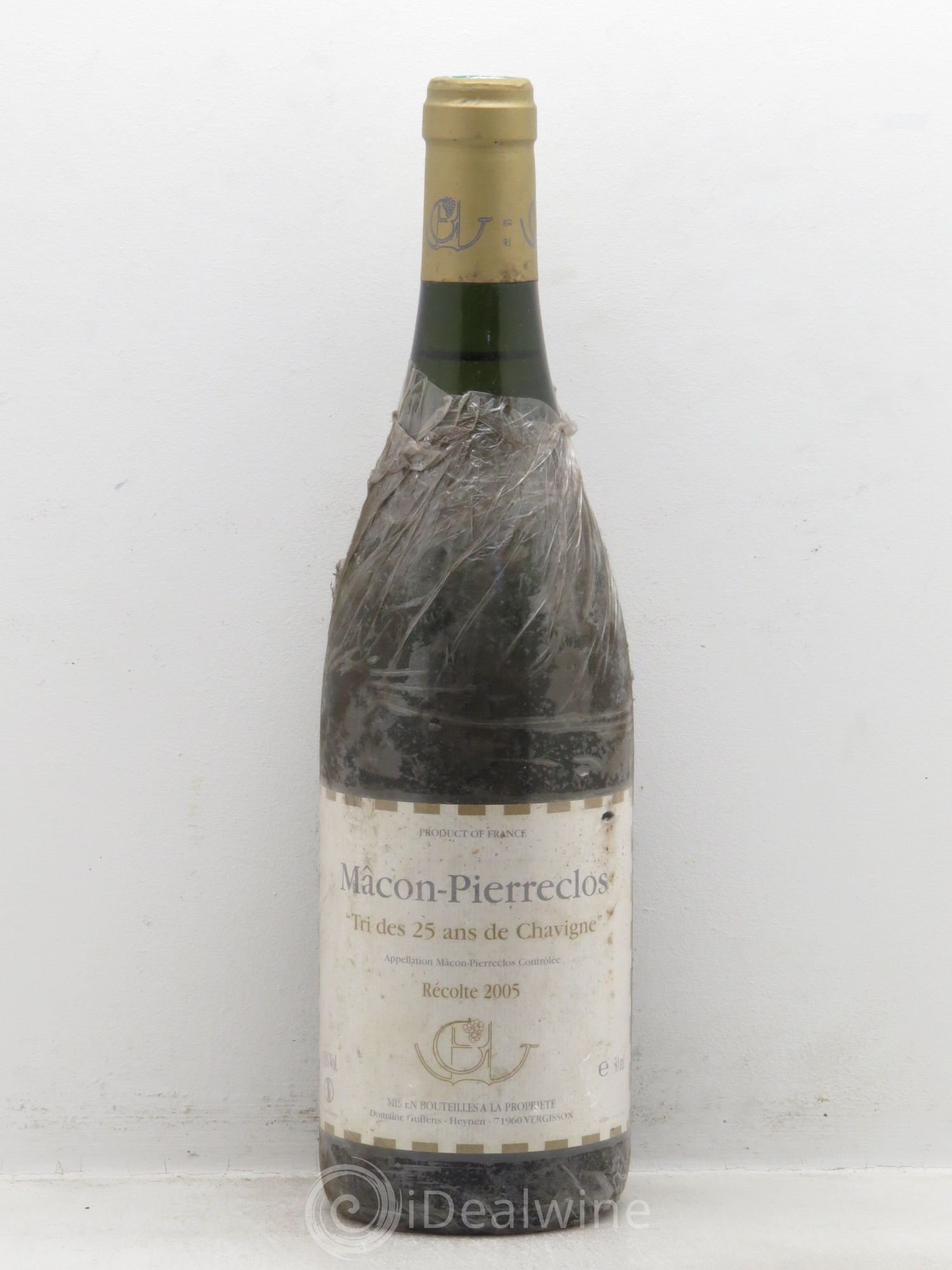 Mâcon Pierreclos "Tri des 25 ans de Chavigne" Guffens Heynen 2005 - Posten von 1 Flasche - 0