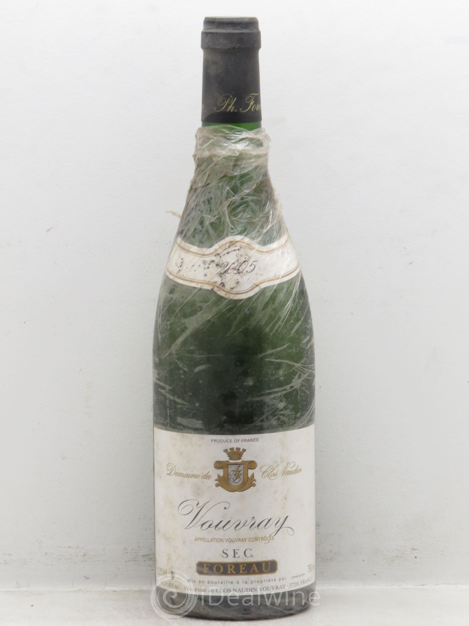 Vouvray Sec Clos Naudin - Philippe Foreau 2005 - Lot de 1 bouteille - 0