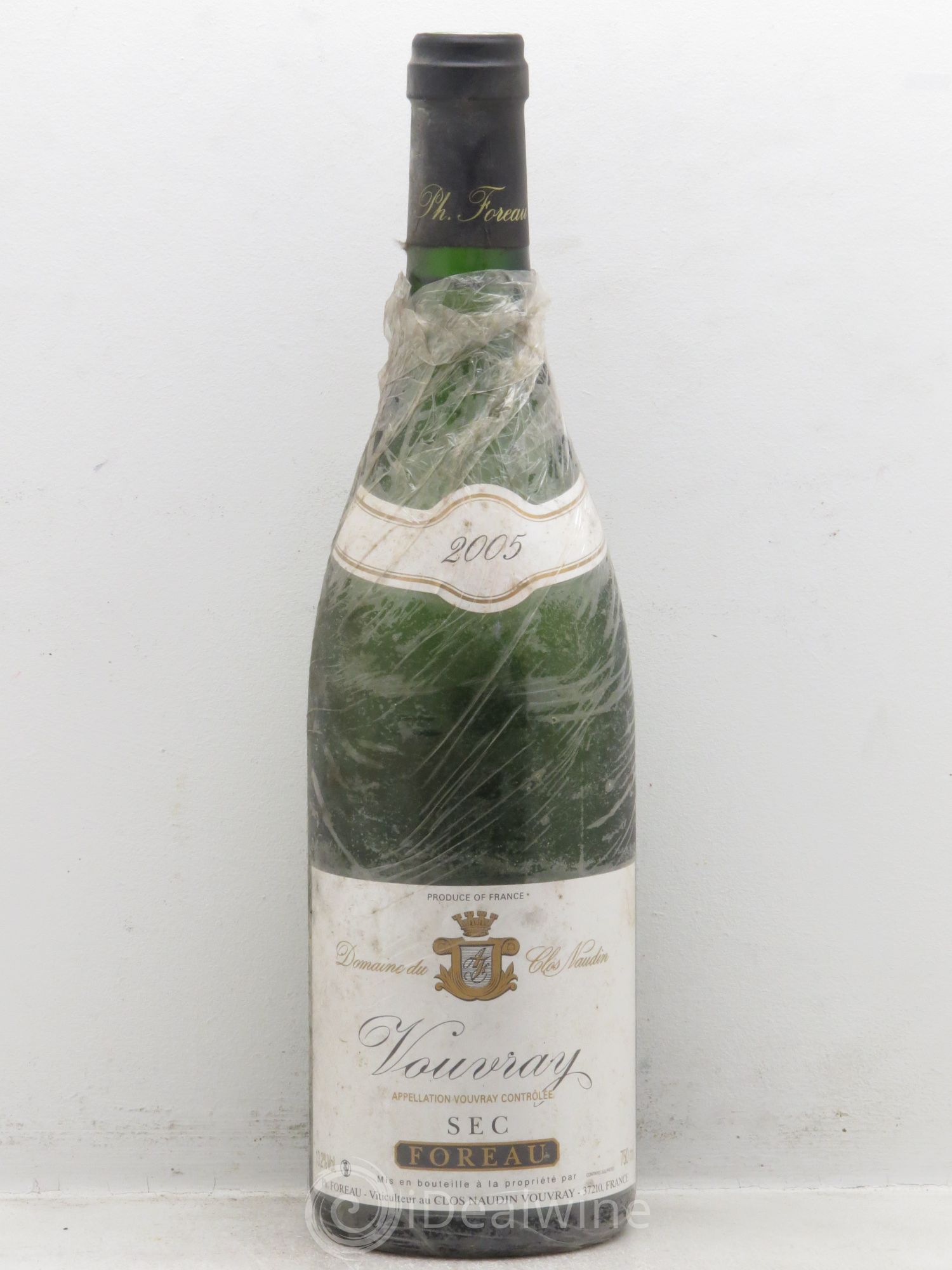 Vouvray Sec Clos Naudin - Philippe Foreau 2005 - Lot de 1 bouteille - 0
