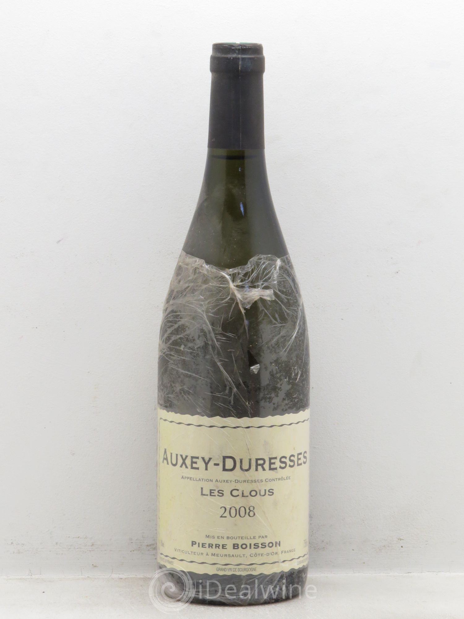 Auxey-Duresses Les Clous Pierre Boisson (sans prix de réserve - no reserve) 2008 - Posten von 1 Flasche - 0