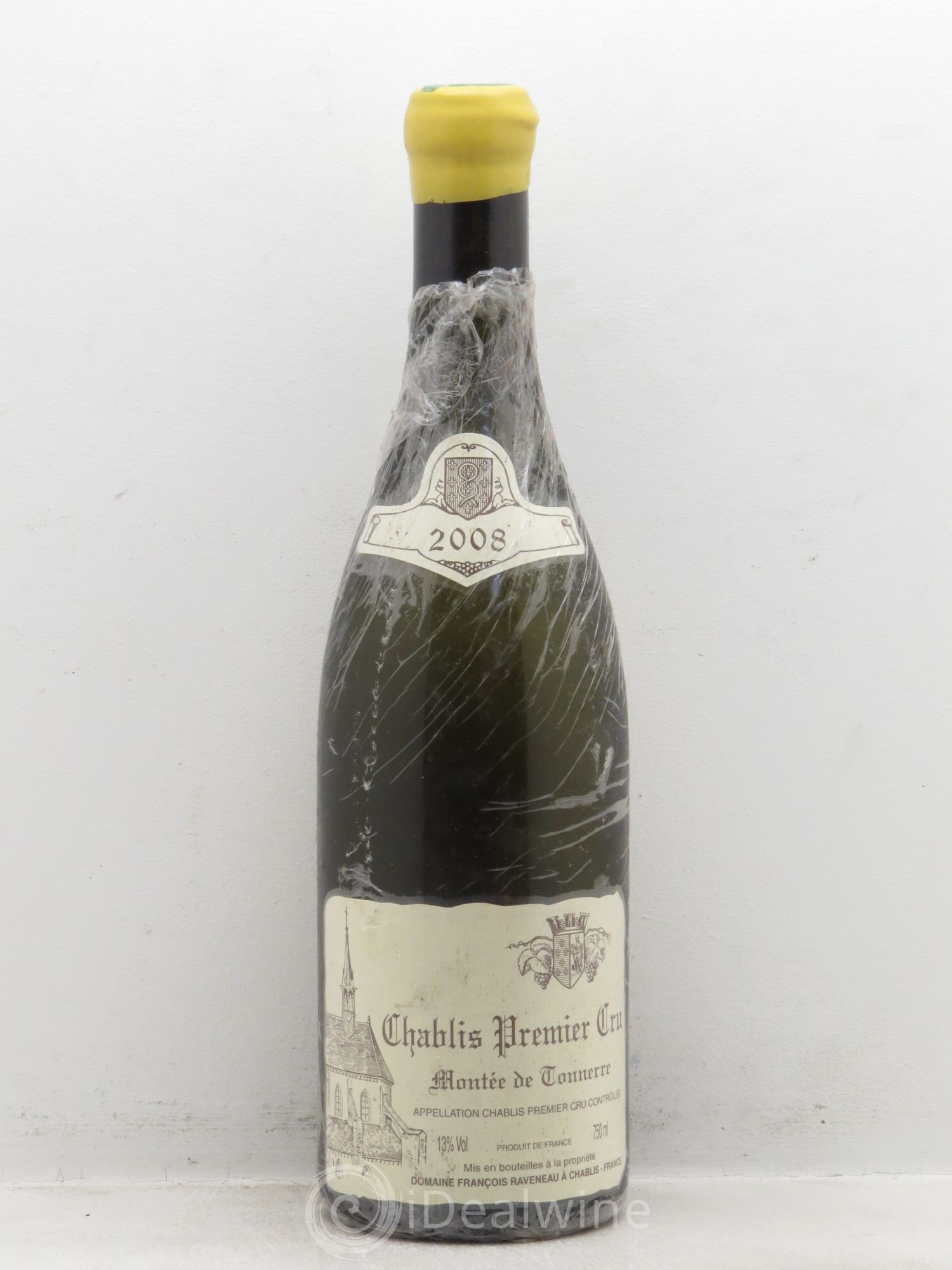 Chablis 1er Cru Montée de Tonnerre Raveneau (Domaine) 2008 - Lot de 1 bouteille - 0