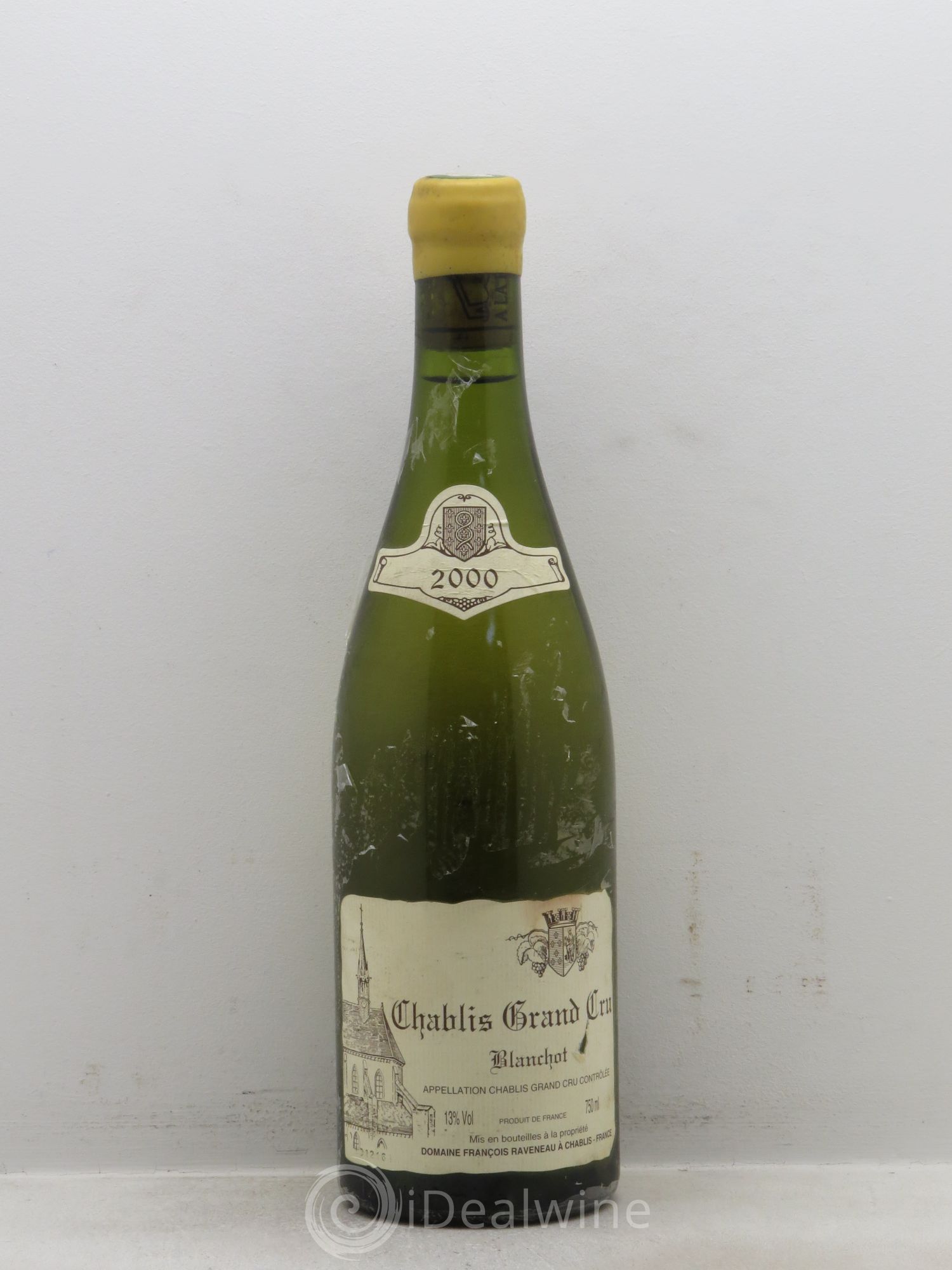 Chablis Grand Cru Blanchot Raveneau (Domaine) 2000 - Lot de 1 bouteille - 0