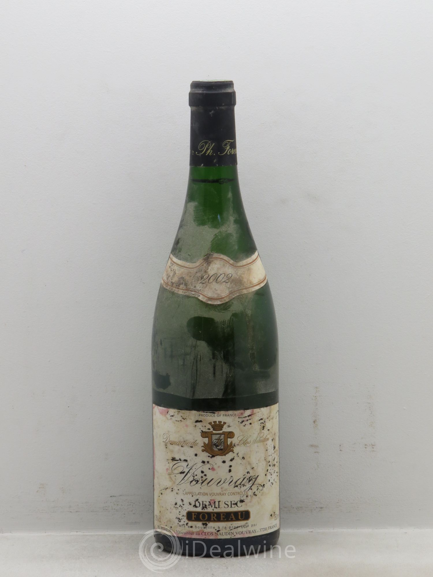 Vouvray Demi-Sec Clos Naudin - Philippe Foreau 2002 - Lot of 1 bottle - 0