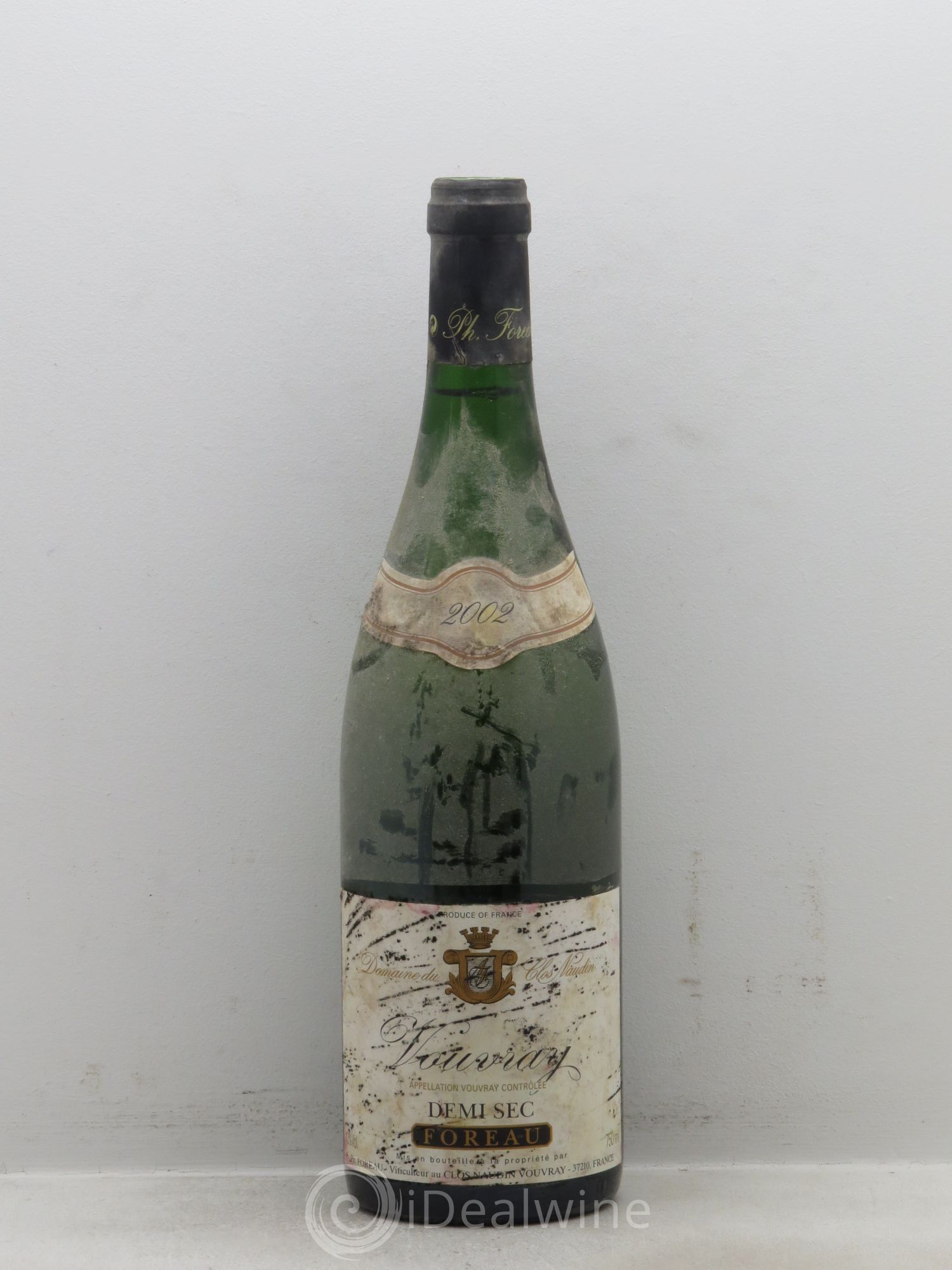 Vouvray Demi-Sec Clos Naudin - Philippe Foreau 2002 - Lot de 1 bouteille - 0