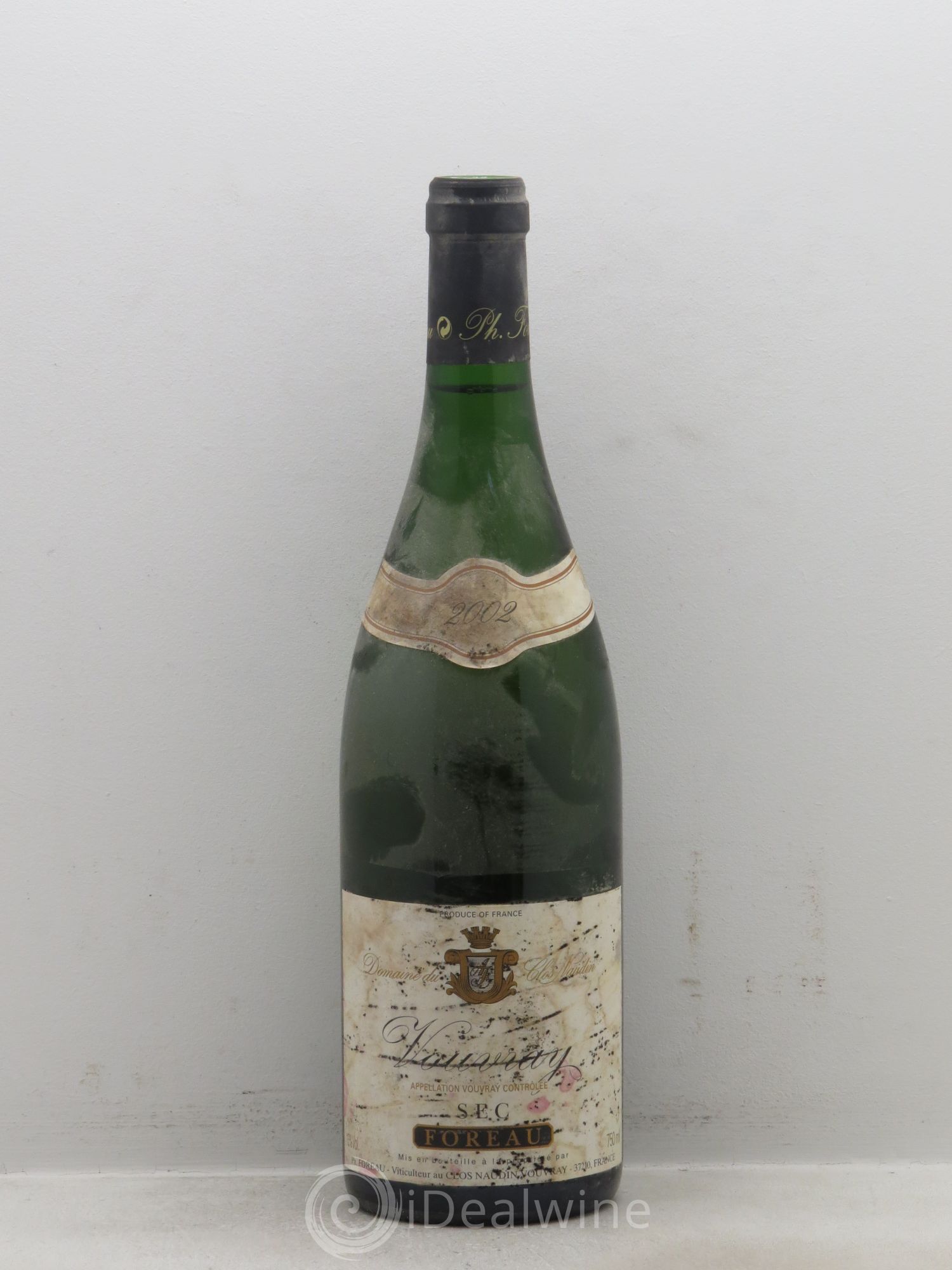 Vouvray Sec Clos Naudin - Philippe Foreau 2002 - Lot de 1 bouteille - 0