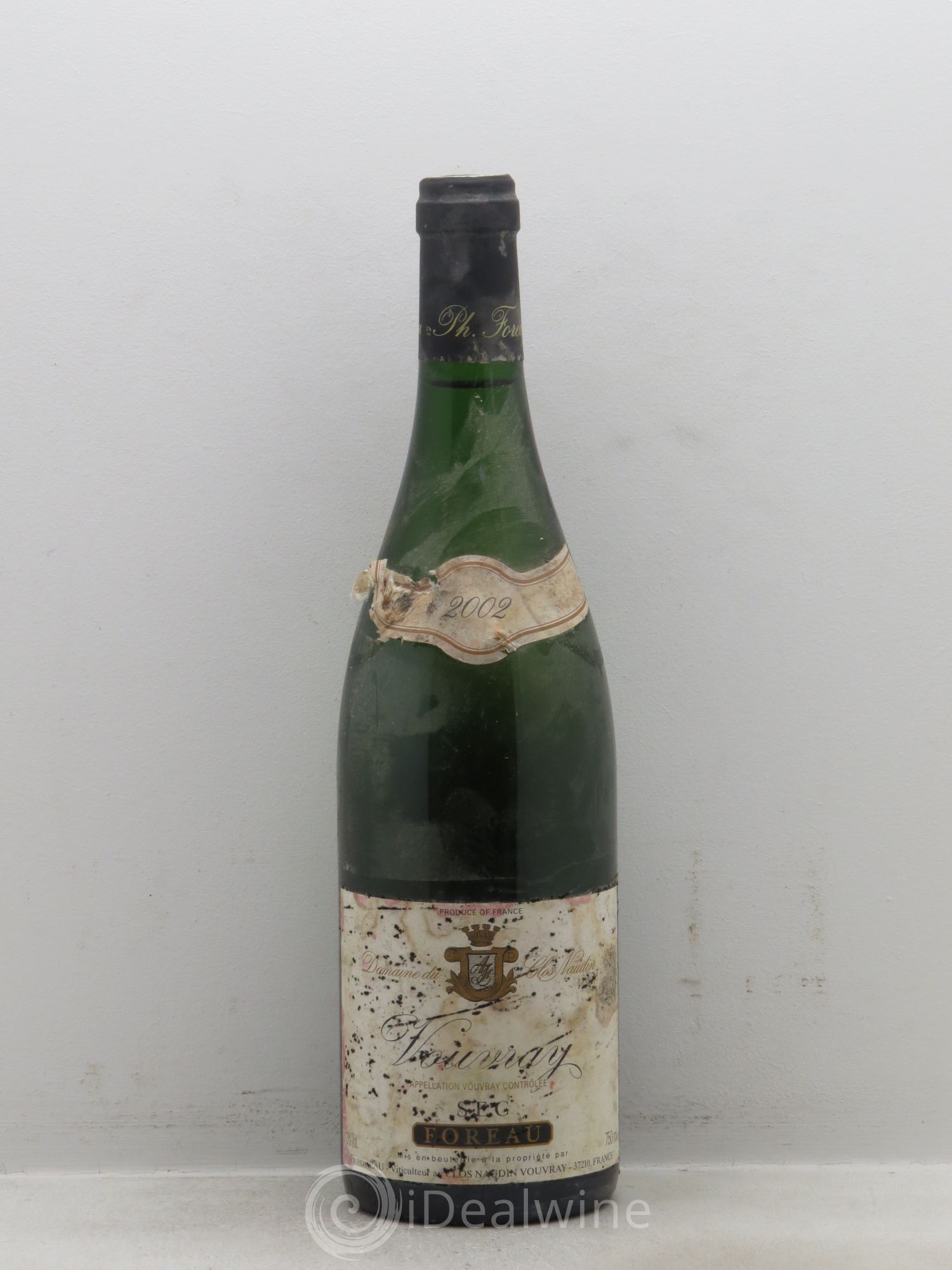 Vouvray Sec Clos Naudin - Philippe Foreau 2002 - Lot de 1 bouteille - 0