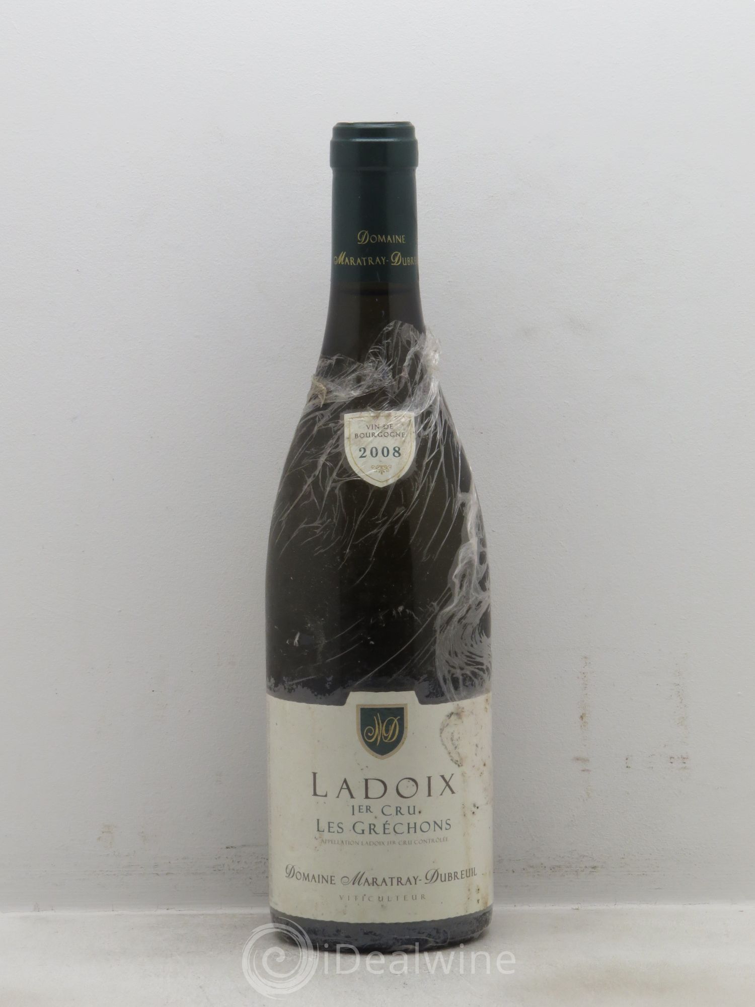 Ladoix 1er Cru Maratray Dubreuil Les Gréchons (sans prix de reserve) 2008 - Posten von 1 Flasche - 0