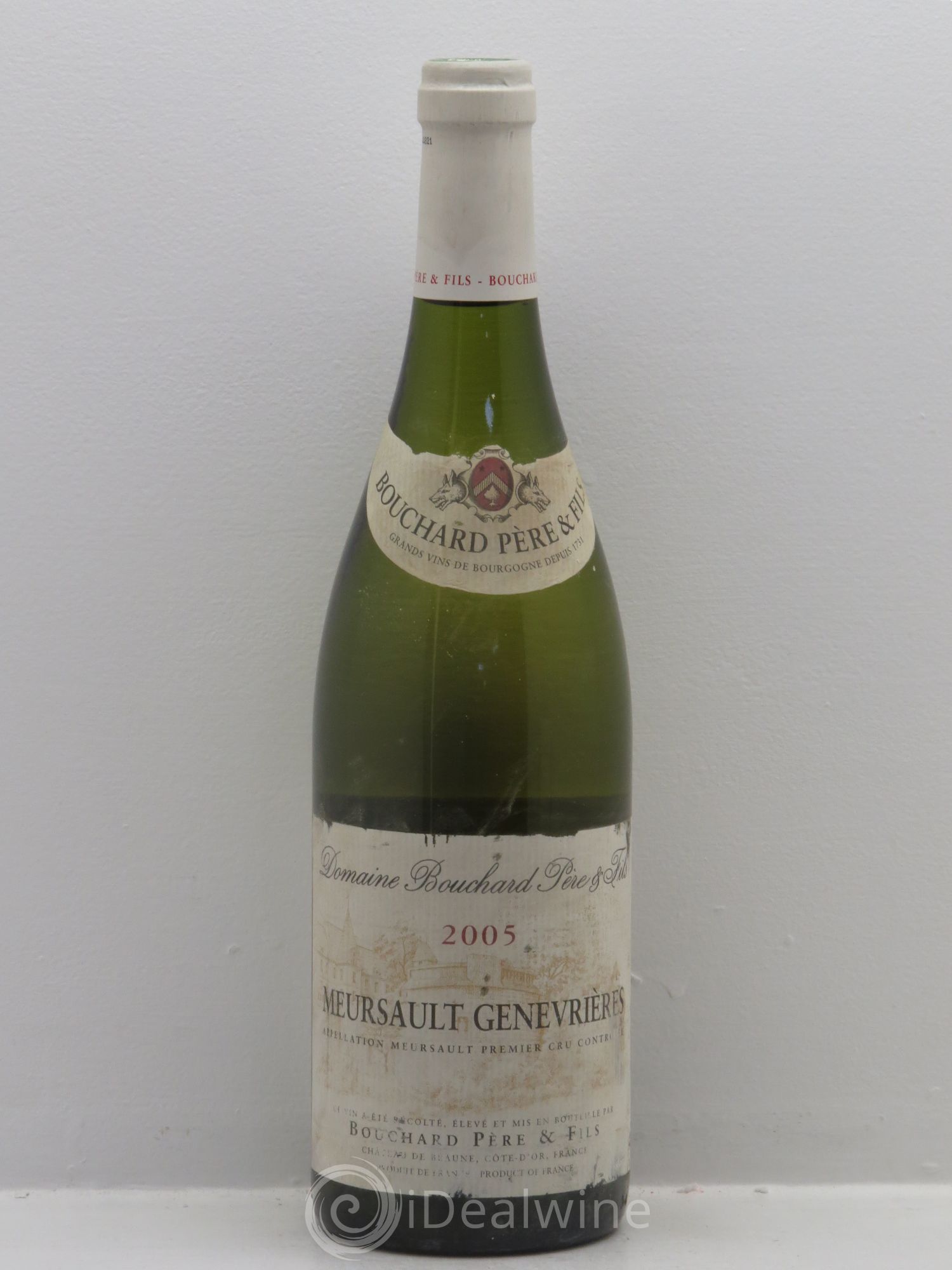 Meursault 1er Cru Genevrières Bouchard Père & Fils 2005 - Lot de 1 bouteille - 0