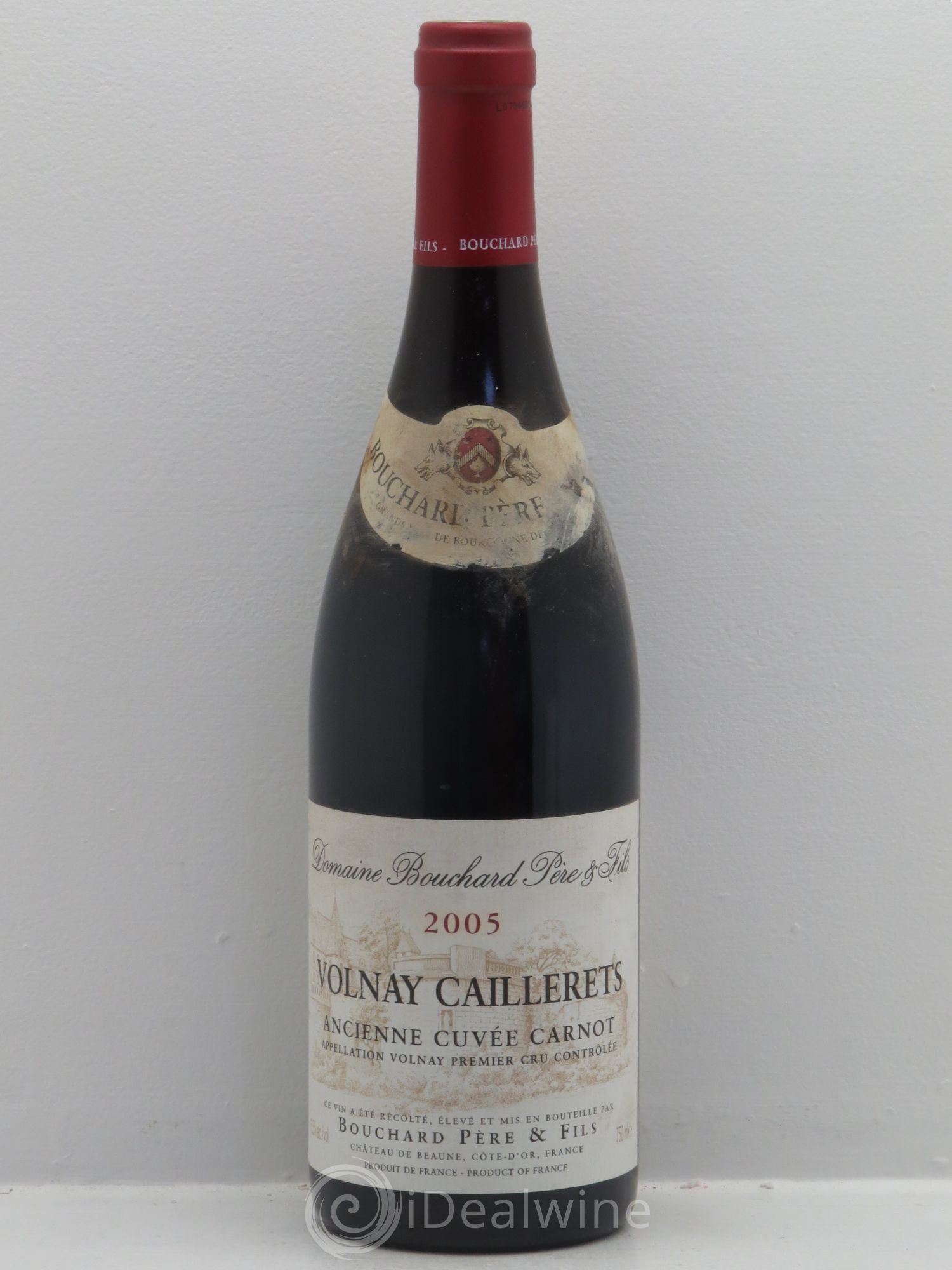 Volnay 1er Cru Caillerets - Ancienne Cuvée Carnot Bouchard Père & Fils 2005 - Lot de 1 bouteille - 0
