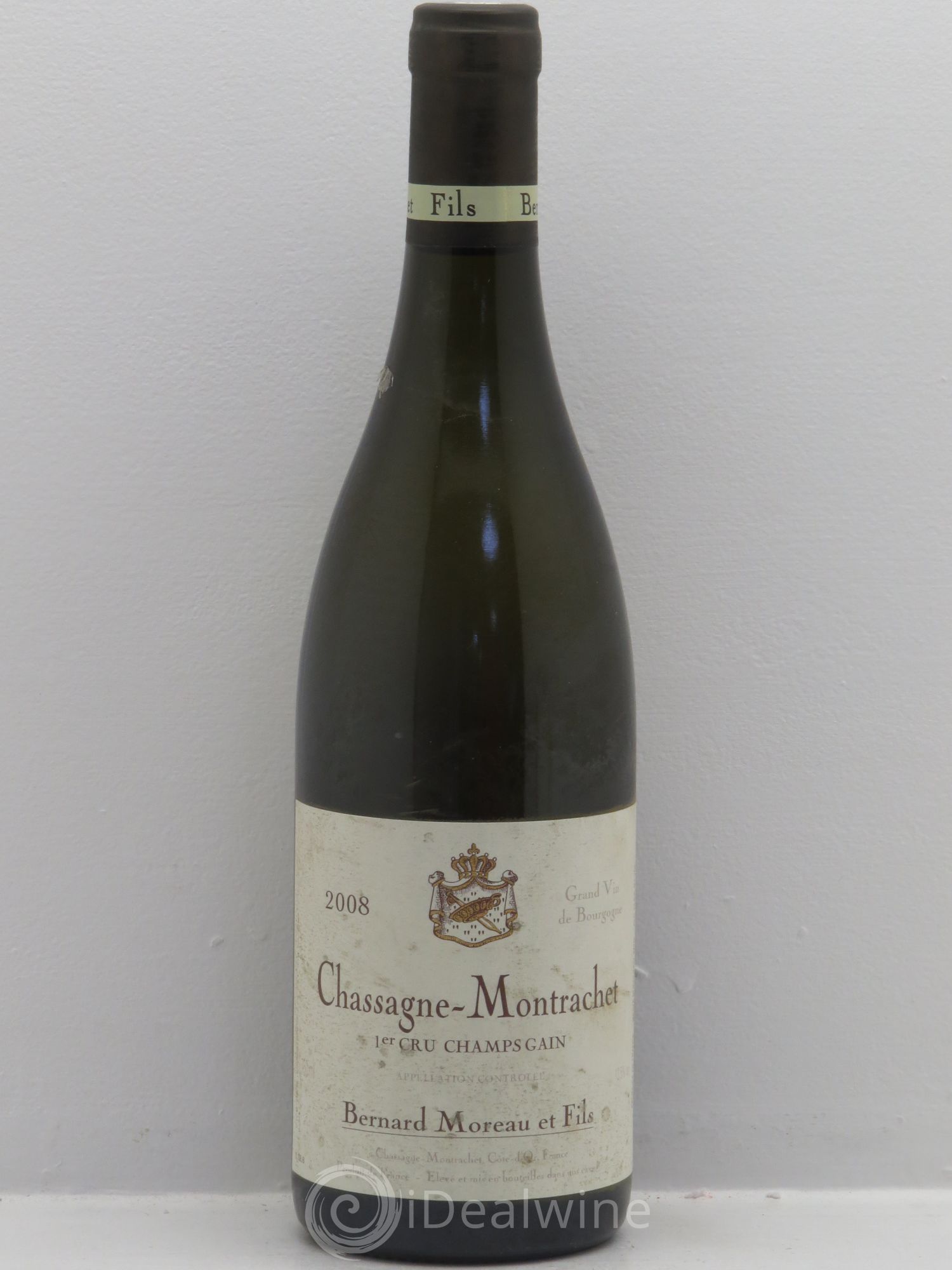 Chassagne-Montrachet 1er Cru Bernard Moreau 2008 - Posten von 1 Flasche - 0