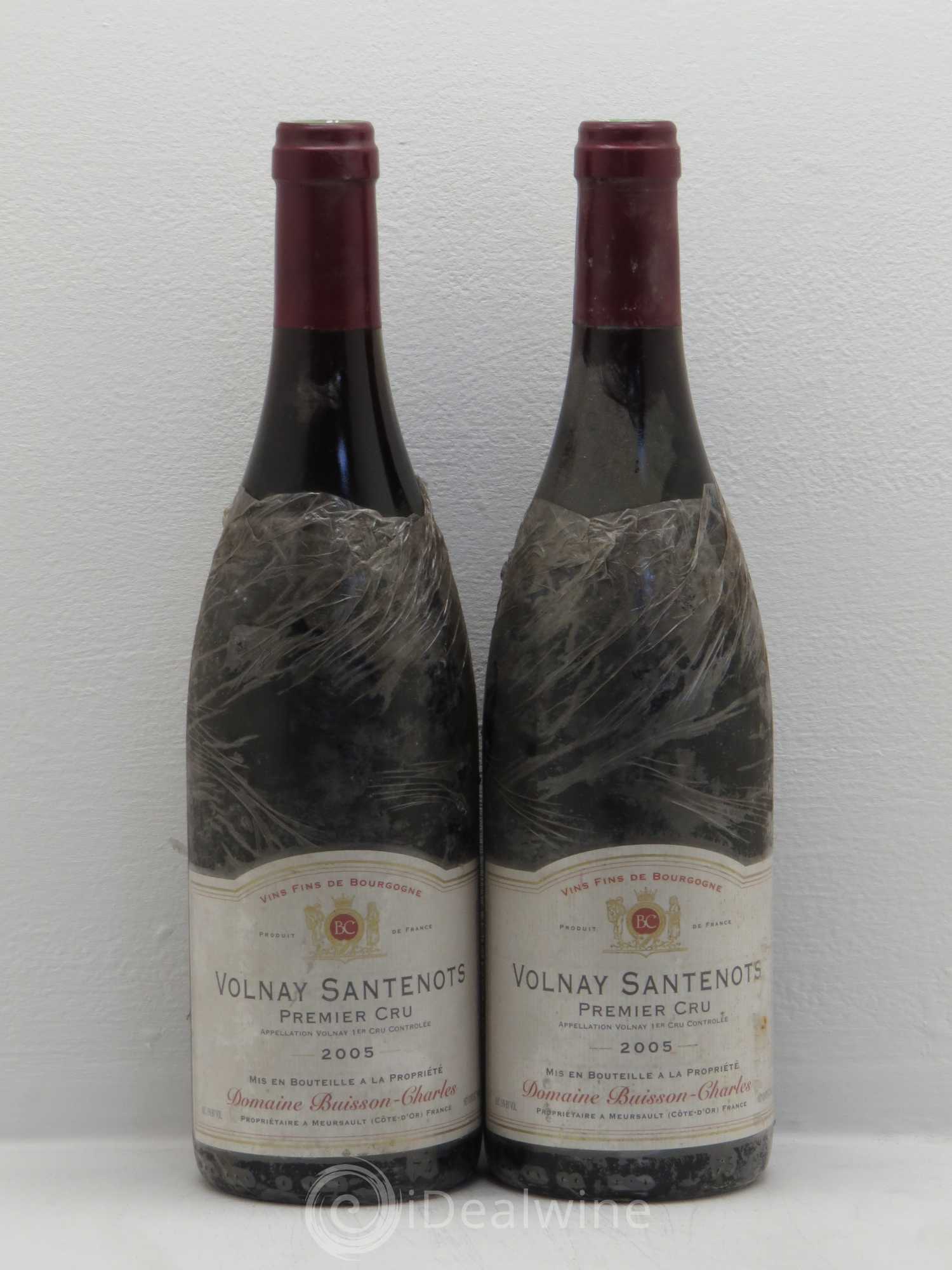 Volnay 1er Cru Domaine Buisson Charles 2005 - Posten von 2 Flaschen - 0