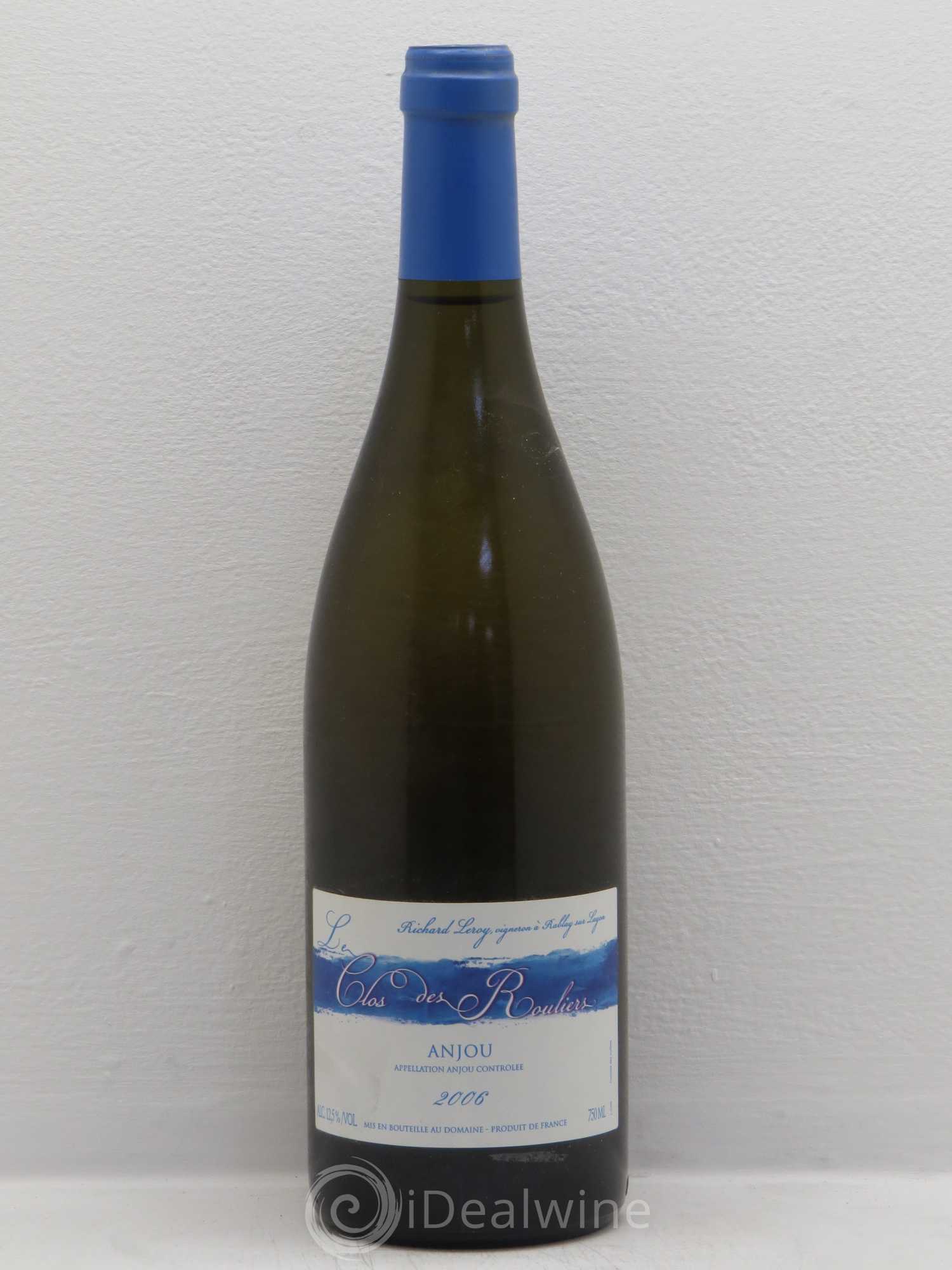 Anjou Le Clos des Rouliers Richard Leroy 2006 - Lot de 1 bouteille - 0