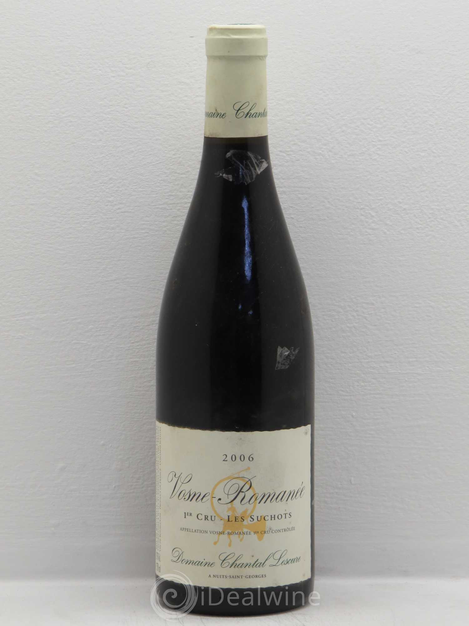 Vosne-Romanée 1er Cru Les Suchots Chantal Lescure 2006 - Lot de 1 bouteille - 0