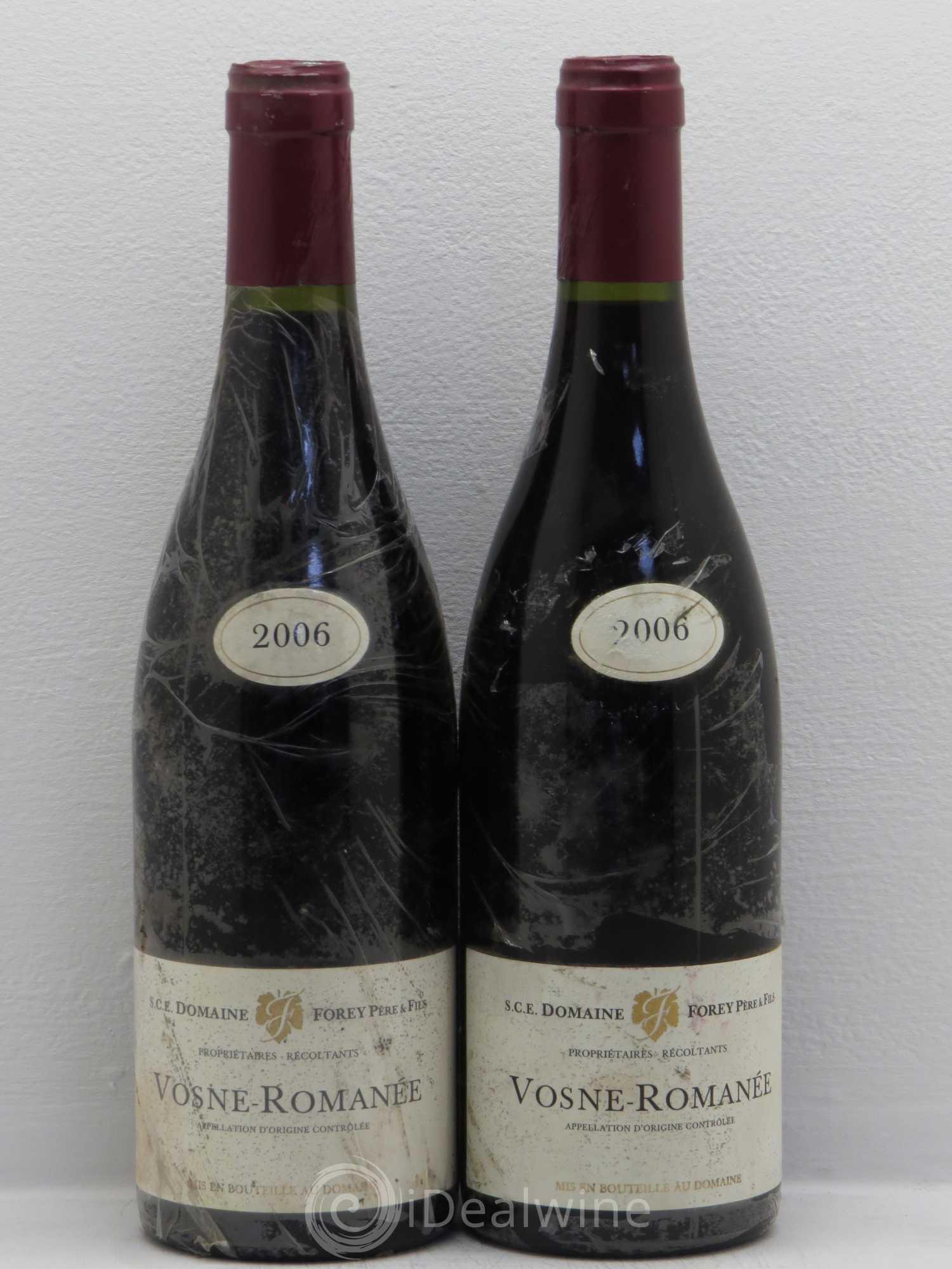 Vosne-Romanée 2006 - Posten von 2 Flaschen - 0