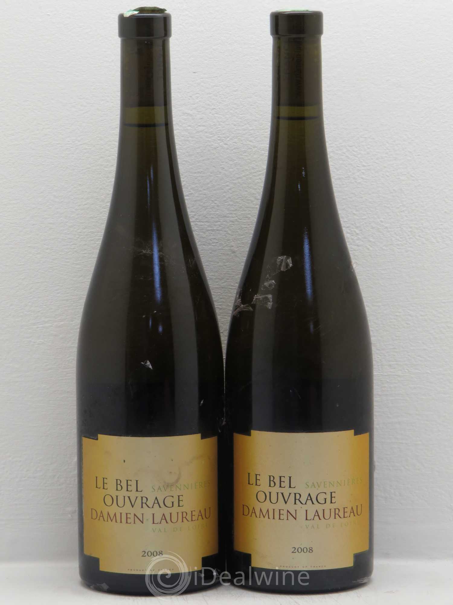 Savennières Bel Ouvrage Domaine Damien Laureau 2008 - Posten von 2 Flaschen - 0