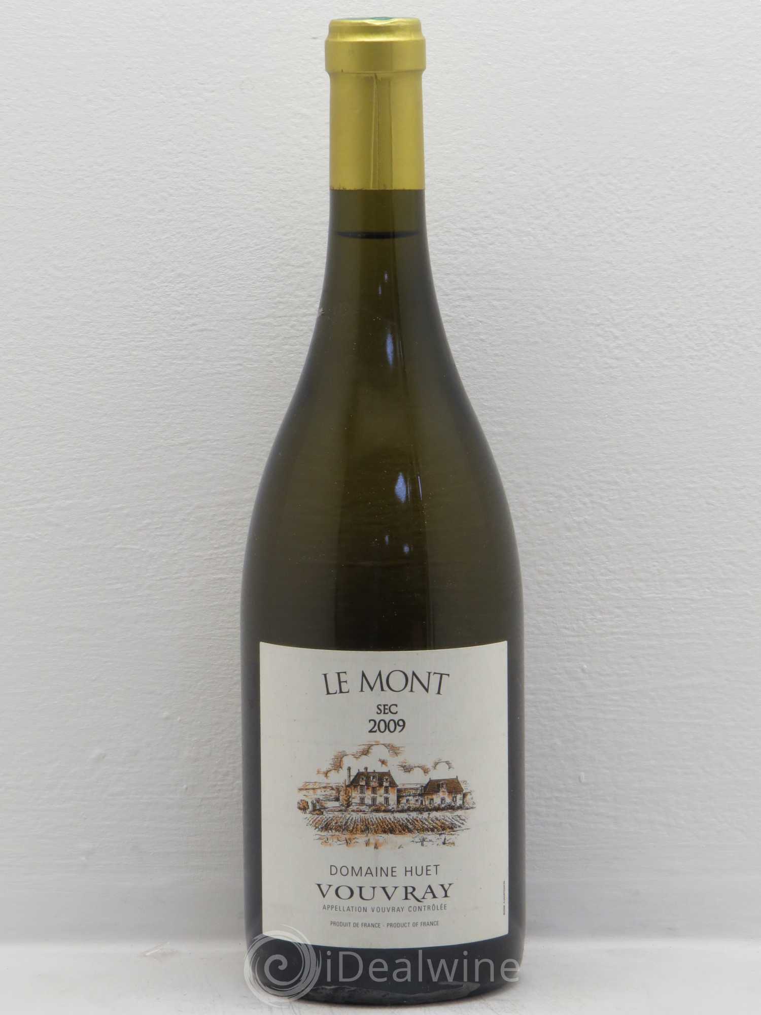 Vouvray Le Mont Sec Domaine Huet 2009 - Posten von 1 Flasche - 0