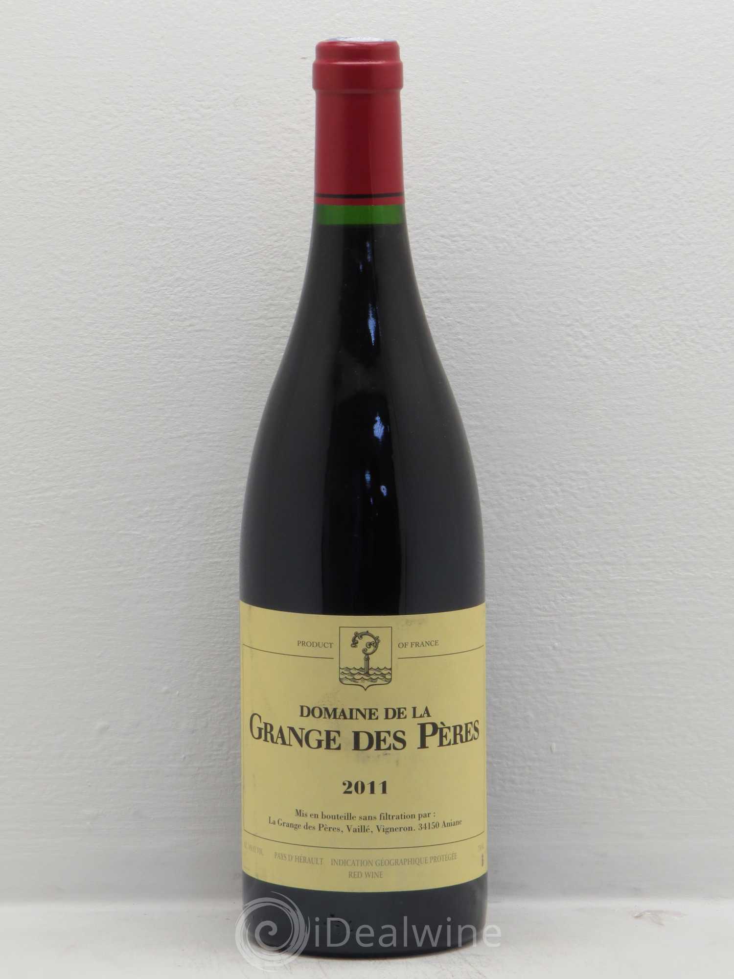 Pays d'Hérault Grange des Pères Laurent Vaillé 2011 - Lot de 1 bouteille - 0