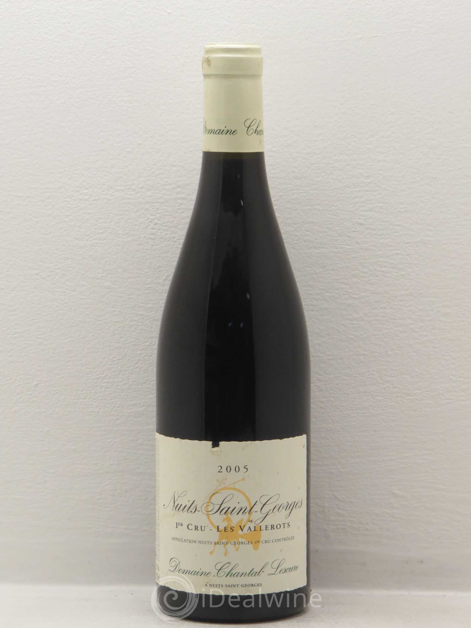 Nuits-Saint-Georges 1er Cru Vallerots Chantal Lescure 2005 - Posten von 1 Flasche - 0