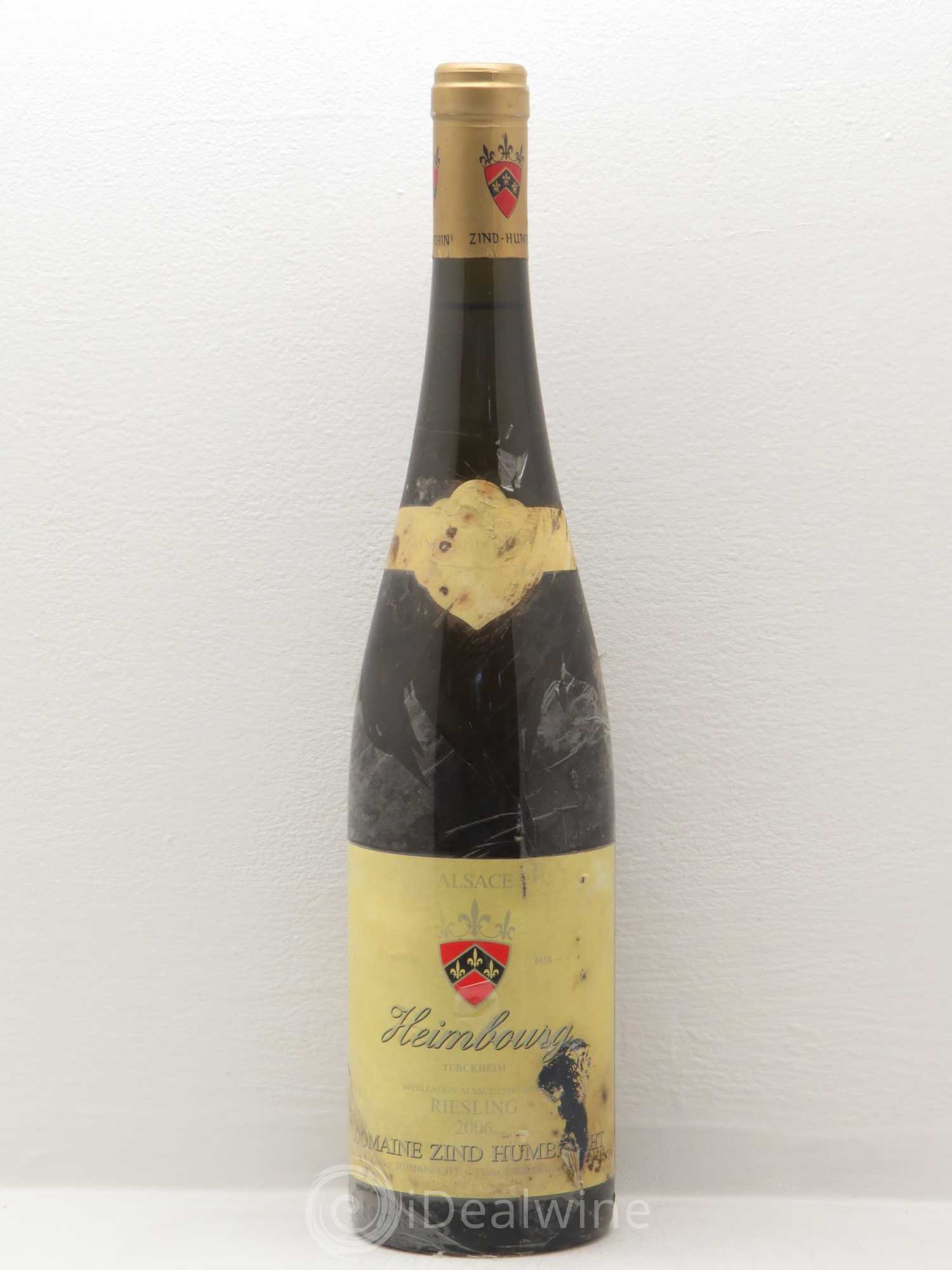 Riesling Zind Humbrecht Heimbourg 2006 - Posten von 1 Flasche - 0