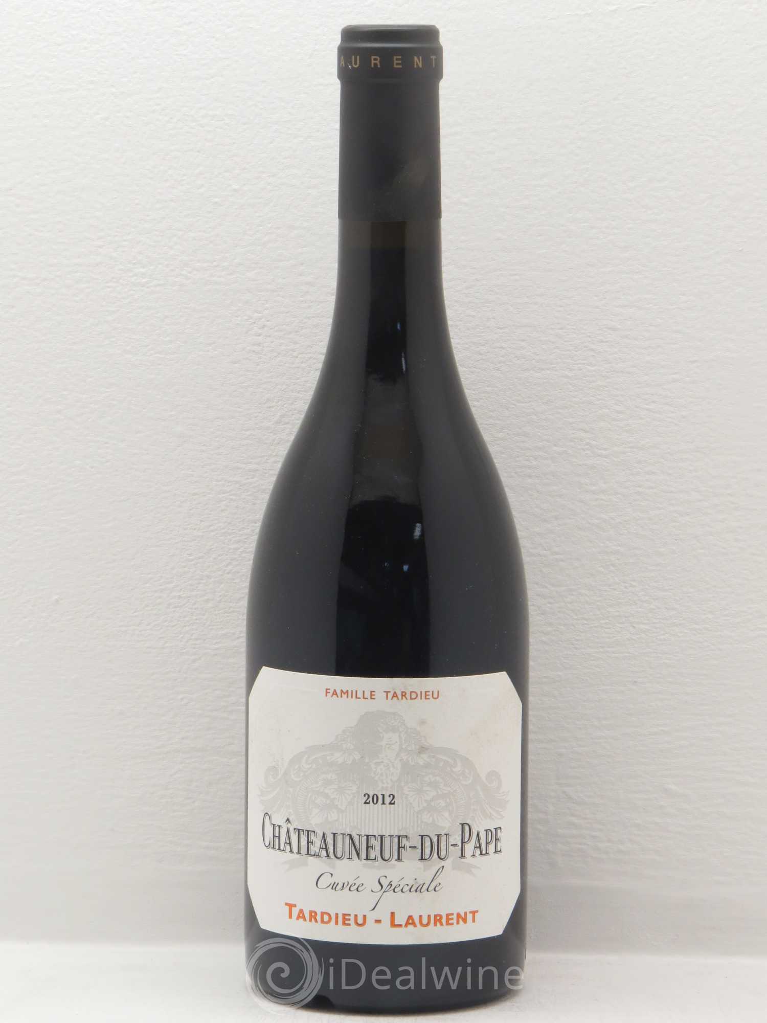 Châteauneuf-du-Pape Tardieu-Laurent Cuvée spéciale Famille Tardieu (sans prix de réserve) 2012 - Lot de 1 bouteille - 0