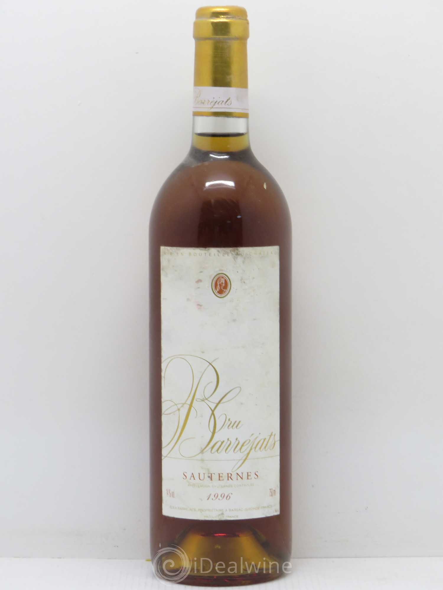 Sauternes Cru Barrejats 1996 - Lotto di 1 bottiglia - 0