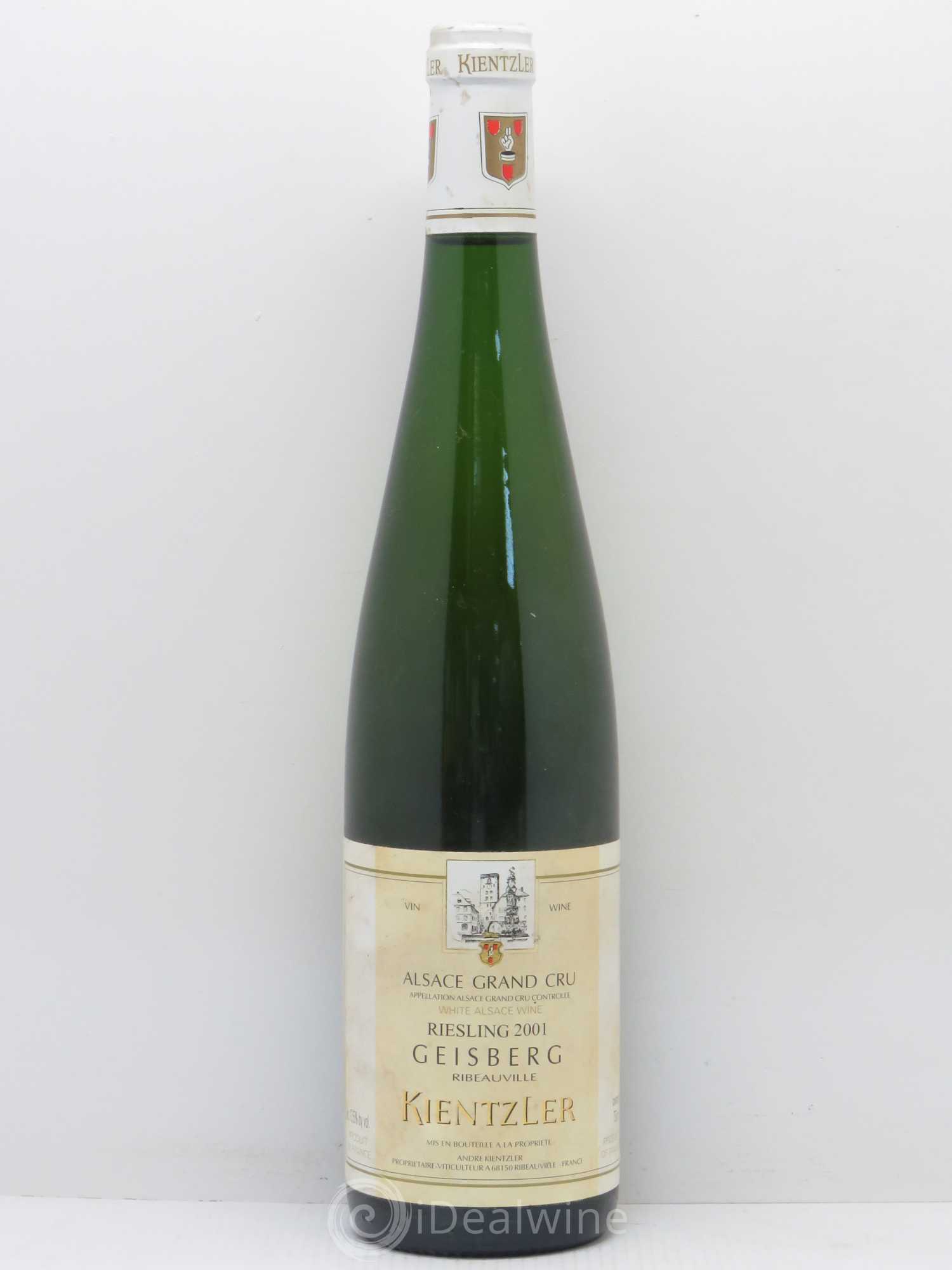 Alsace Riesling Kientzler Geisberg 2001 - Posten von 1 Flasche - 0