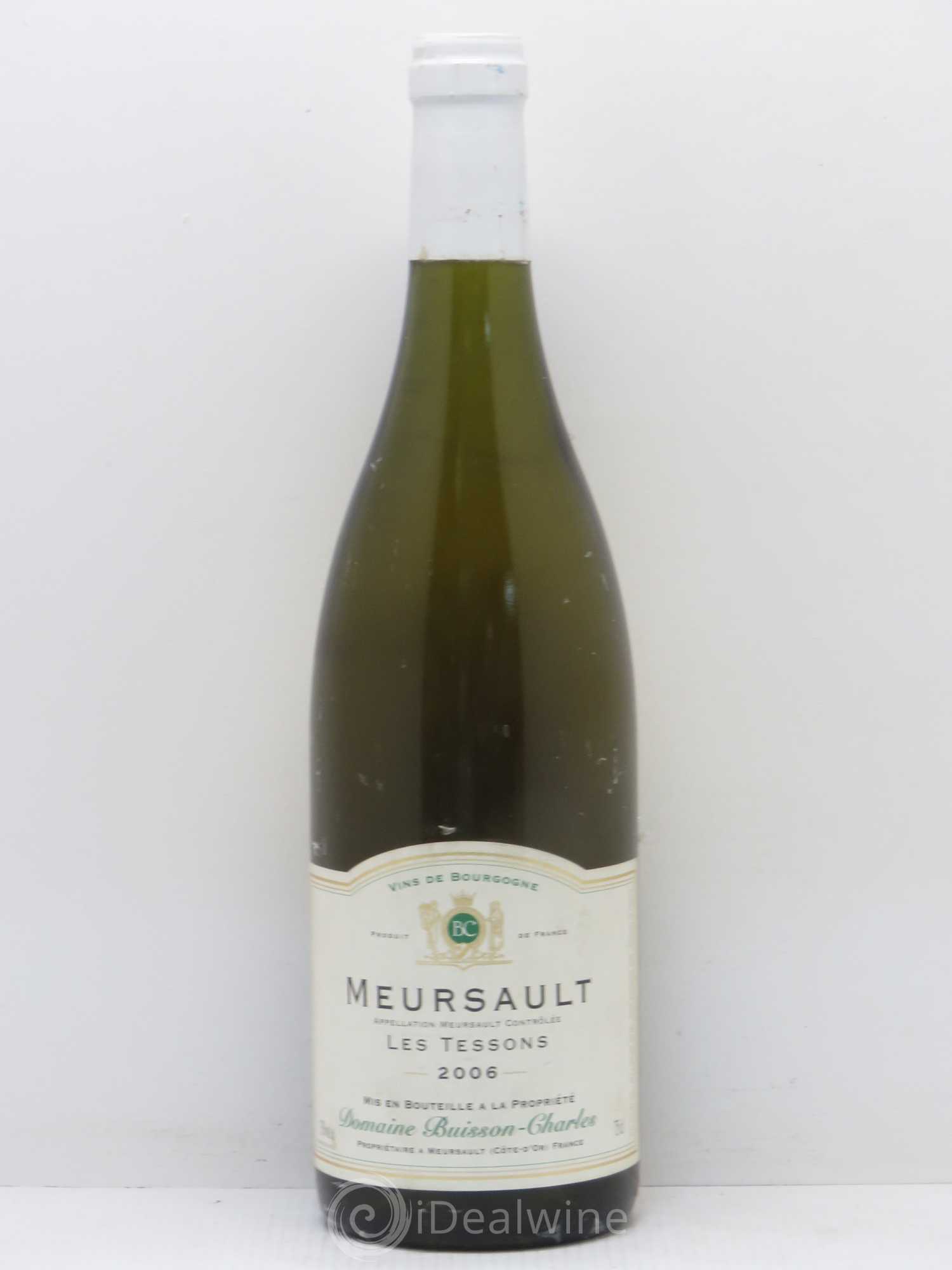 Meursault Les Tessons Domaine Buisson-Charles 2006 - Posten von 1 Flasche - 0