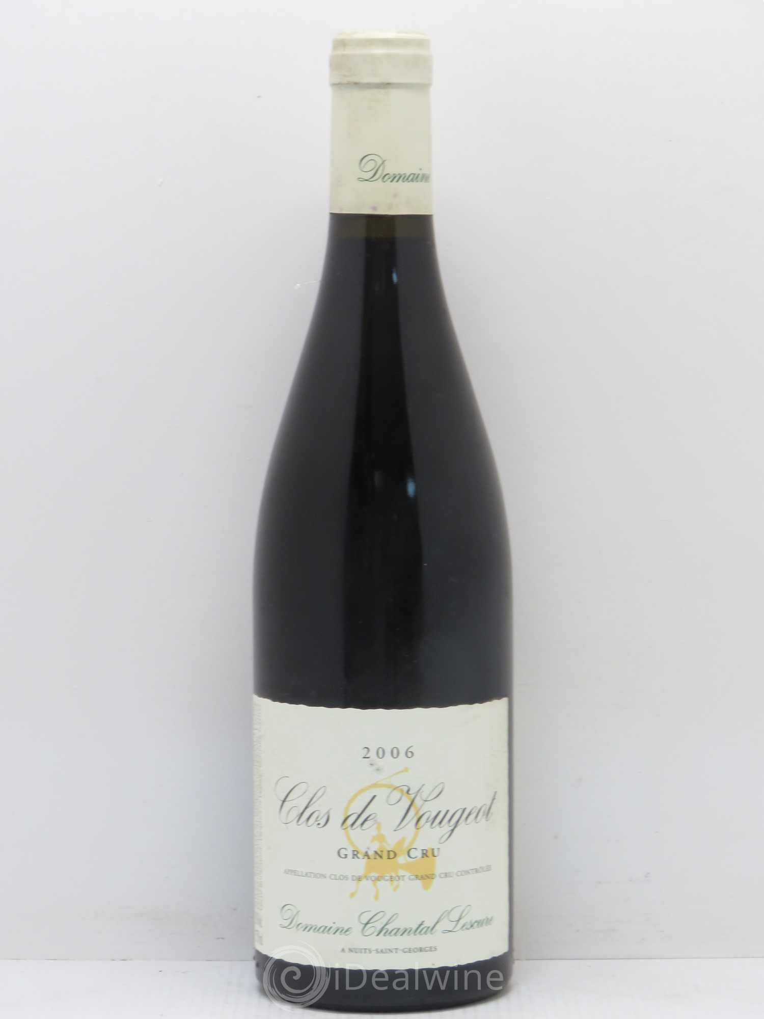 Clos de Vougeot Grand Cru Chantal Lescure 2006 - Lot de 1 bouteille - 0
