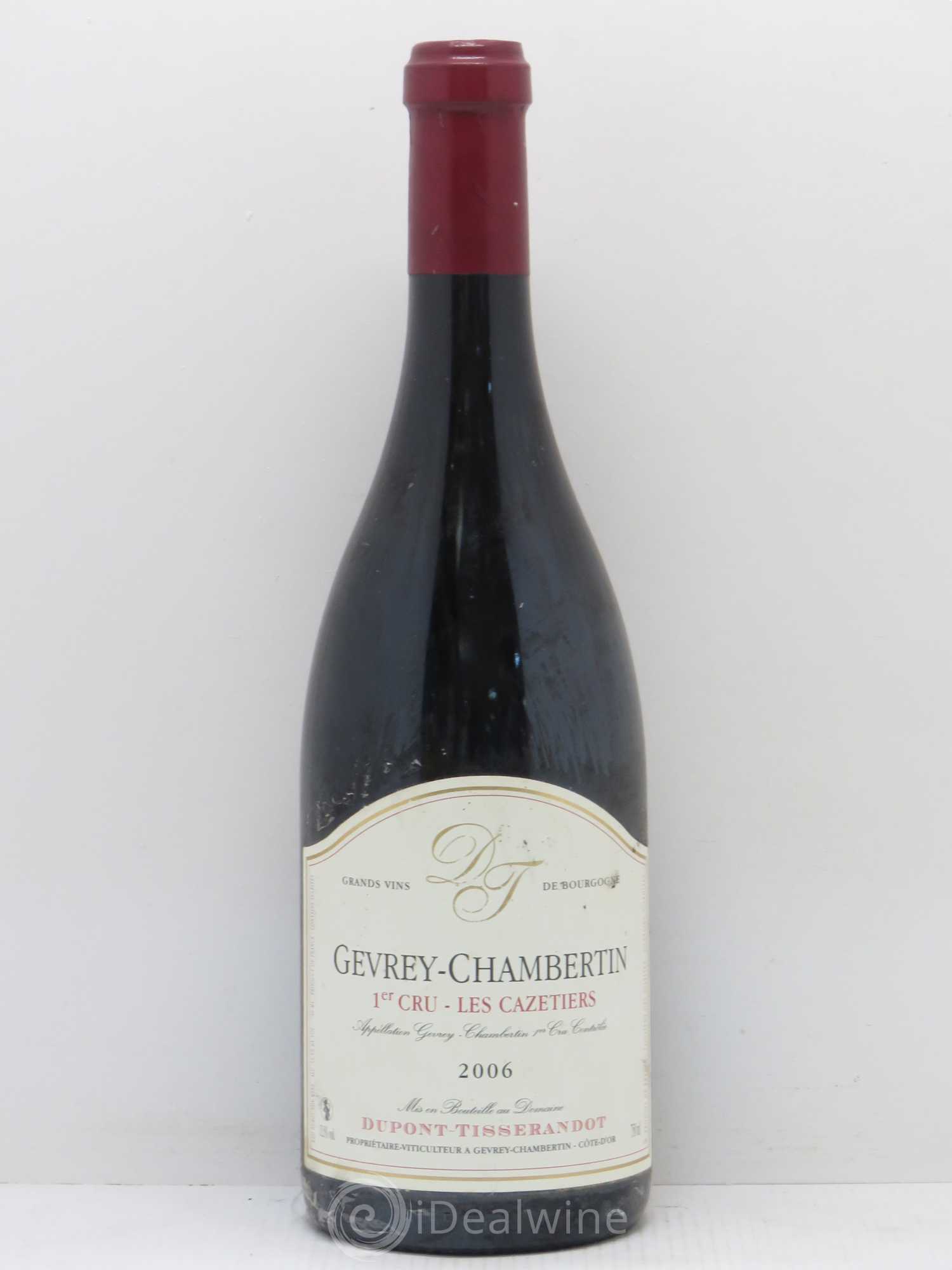 Gevrey-Chambertin 1er Cru Cazetiers Dupont-Tisserandot (Domaine) 2006 - Lot de 1 bouteille - 0