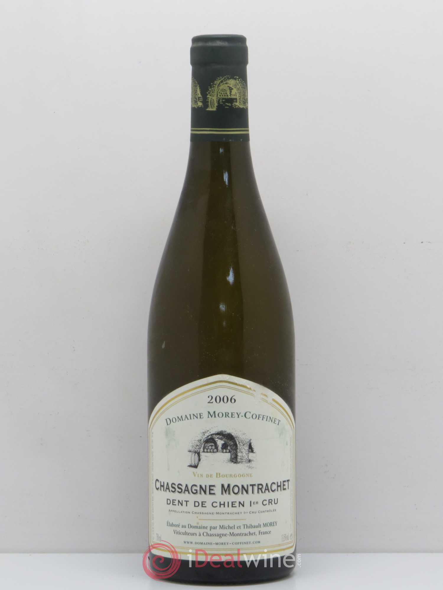 Chassagne-Montrachet 1er Cru Dent de Chien Domaine Morey-Coffinet 2006 - Lotto di 1 bottiglia - 0