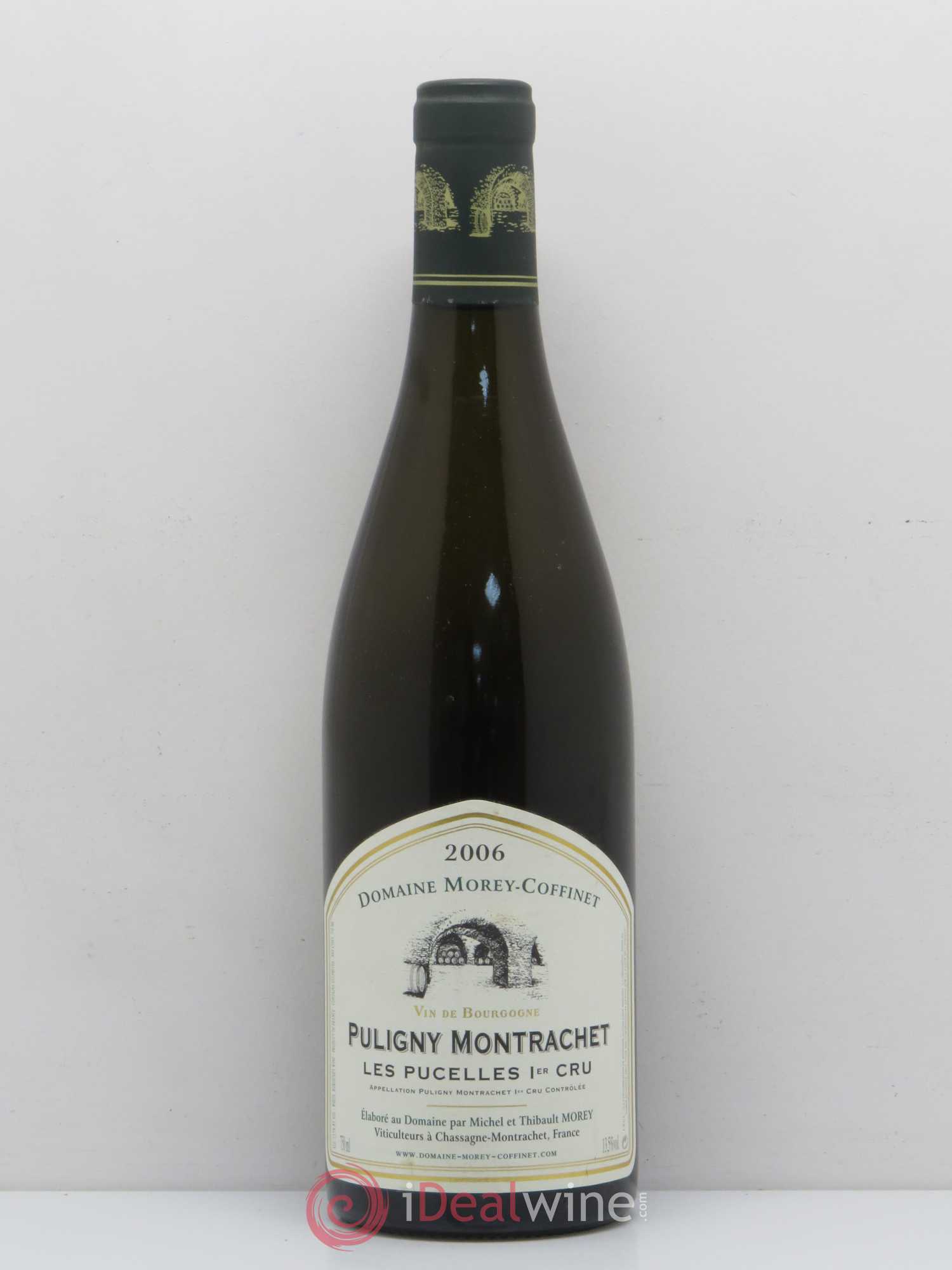 Puligny-Montrachet 1er Cru Les Pucelles Domaine Morey-Coffinet 2006 - Posten von 1 Flasche - 0