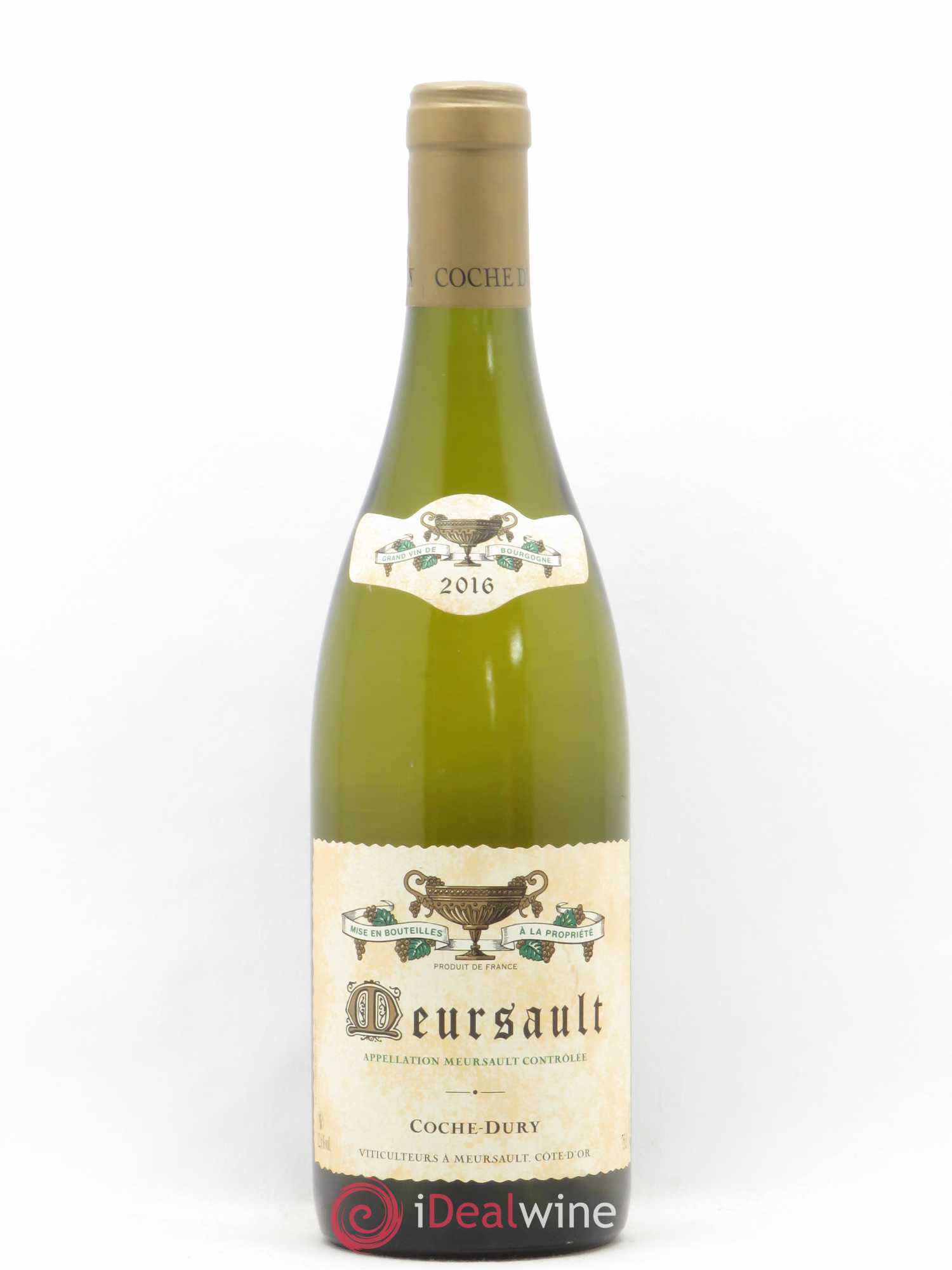 Meursault Coche Dury (Domaine) 2016 - Lot de 1 bouteille - 0