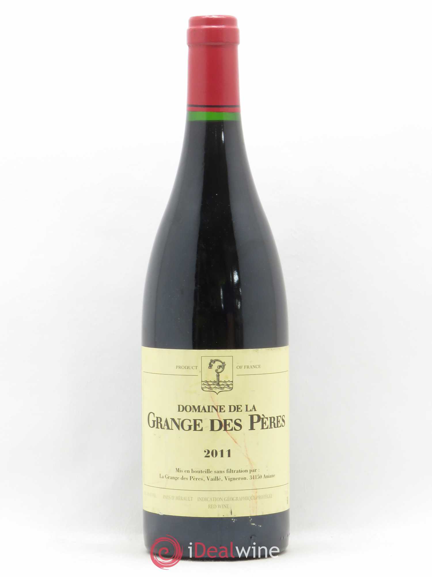 Pays d'Hérault Grange des Pères Laurent Vaillé 2011 - Lot de 1 bouteille - 0