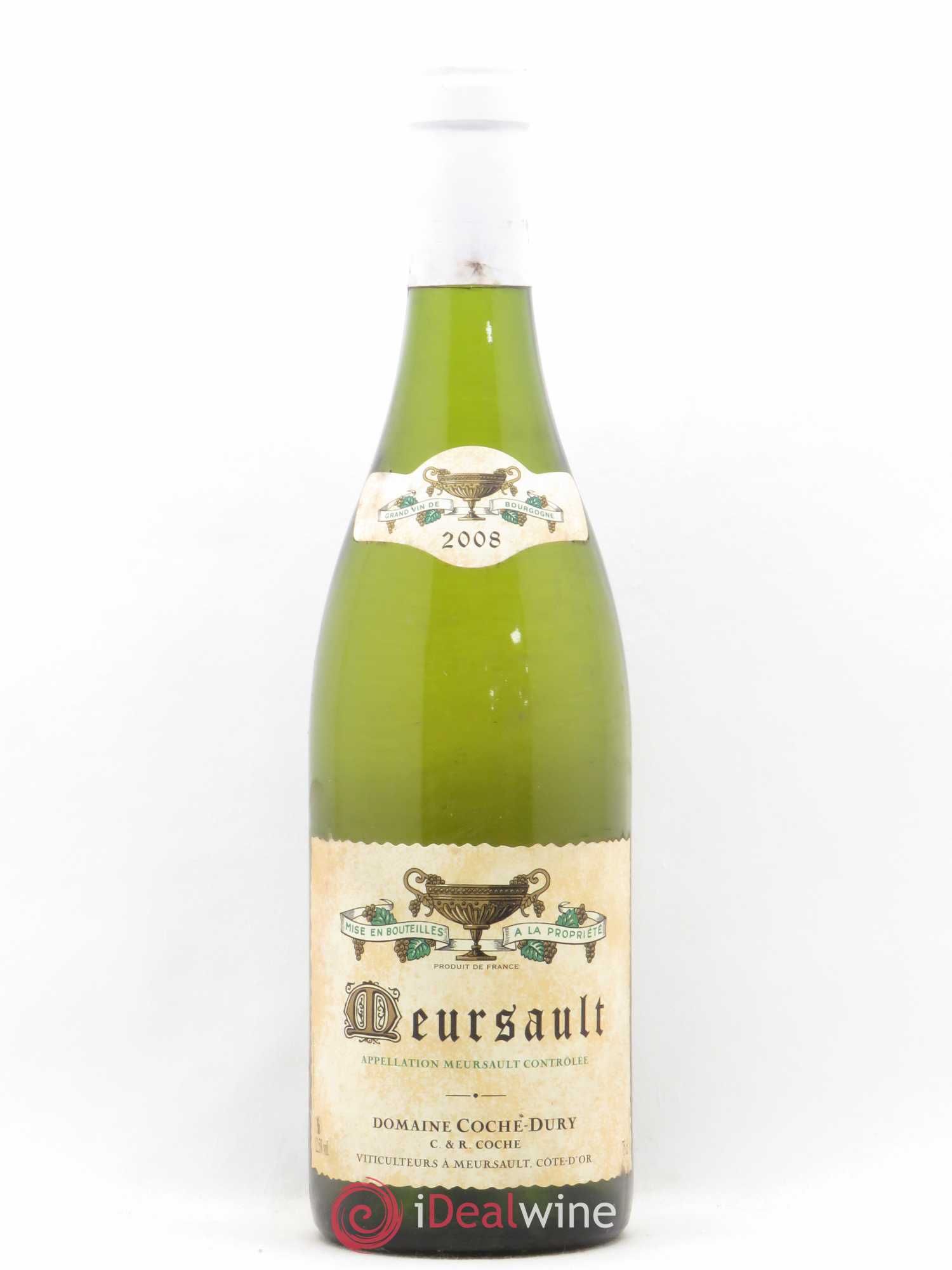 Meursault Coche Dury (Domaine) 2008 - Lot de 1 bouteille - 0