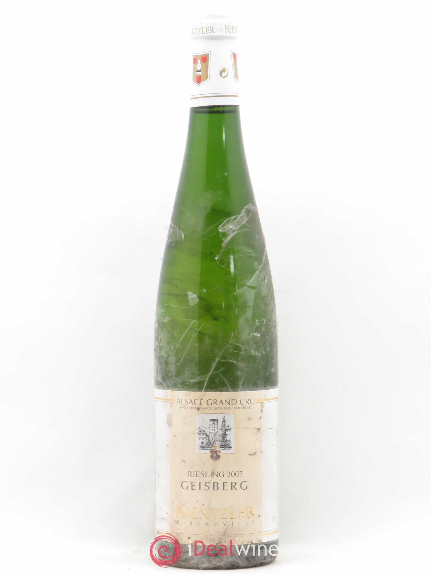 Alsace Riesling Grand Cru Geisberg Kientzler 2007 - Lot de 1 bouteille - 0