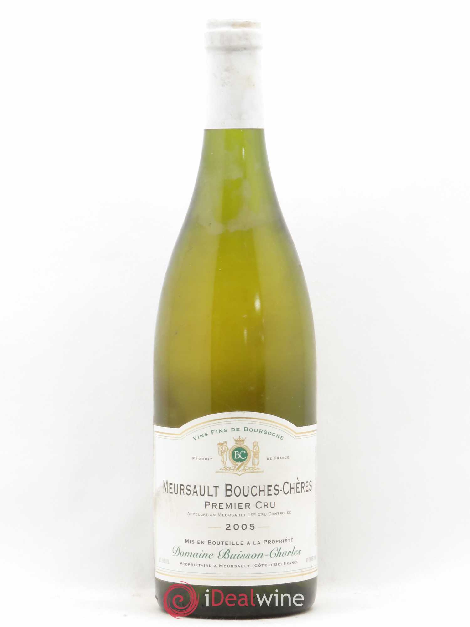 Meursault 1er Cru Bouches-Chères Buisson-Charles 2005 - Posten von 1 Flasche - 0