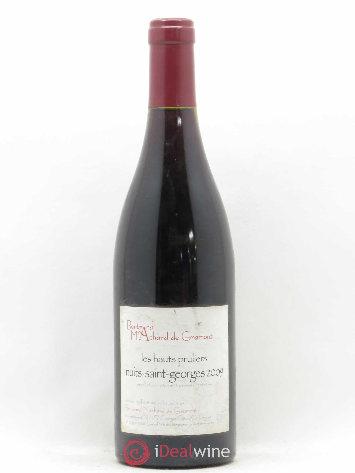 Nuits-Saint-Georges 1er Cru Les Hauts Pruliers Machard de Gramont (sans prix de réserve) 2009 - Posten von 1 Flasche - 0