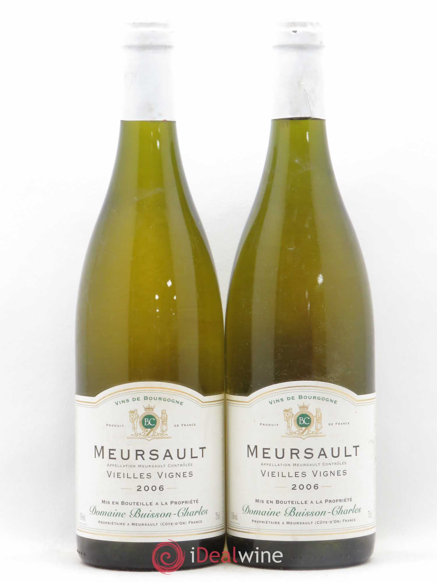 Meursault Vieilles vignes Buisson-Charles (sans prix de réserve) 2006 - Posten von 2 Flaschen - 0