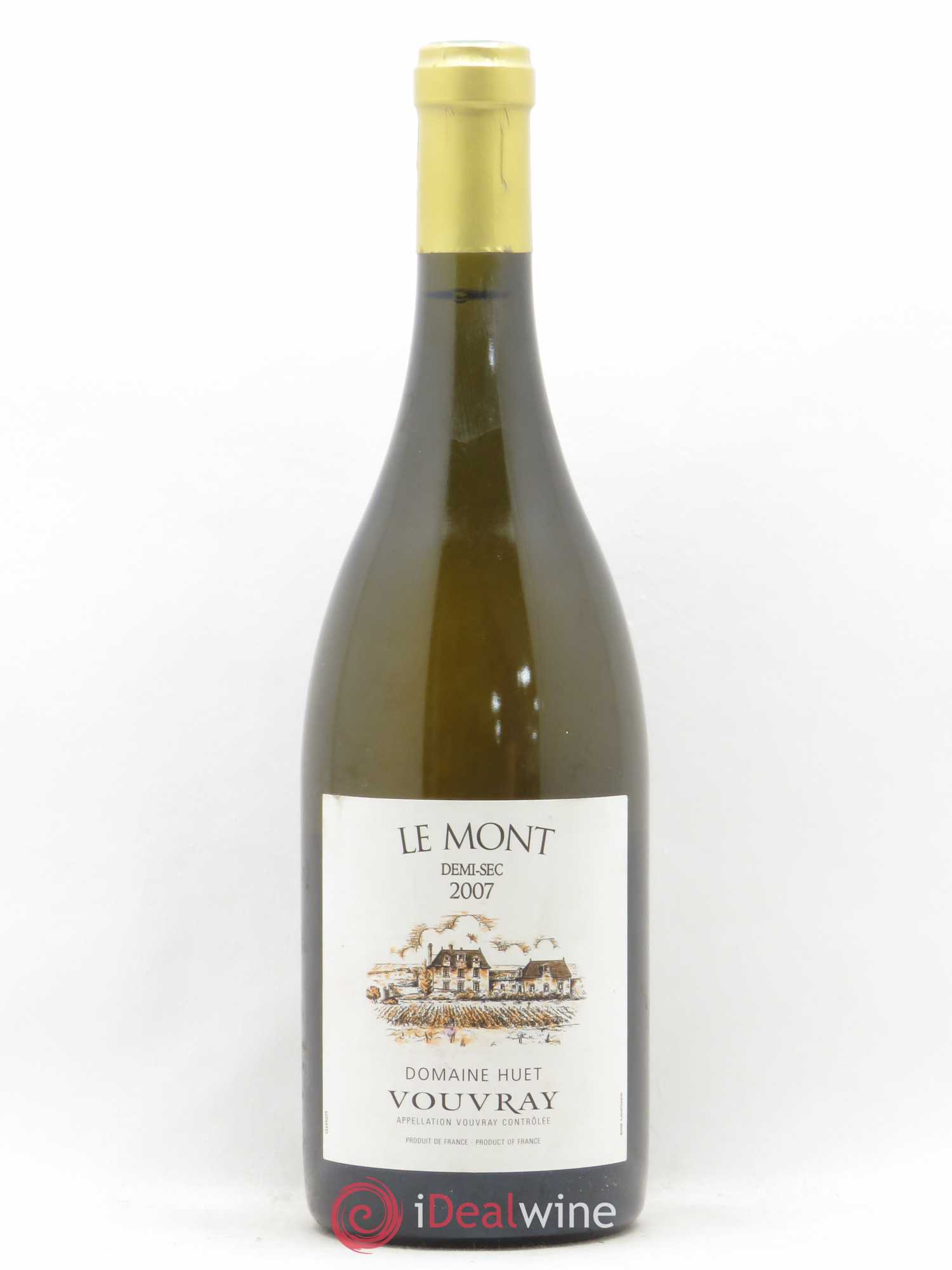 Vouvray Le Mont Demi-Sec Domaine Huet 2007 - Lot de 1 bouteille - 0