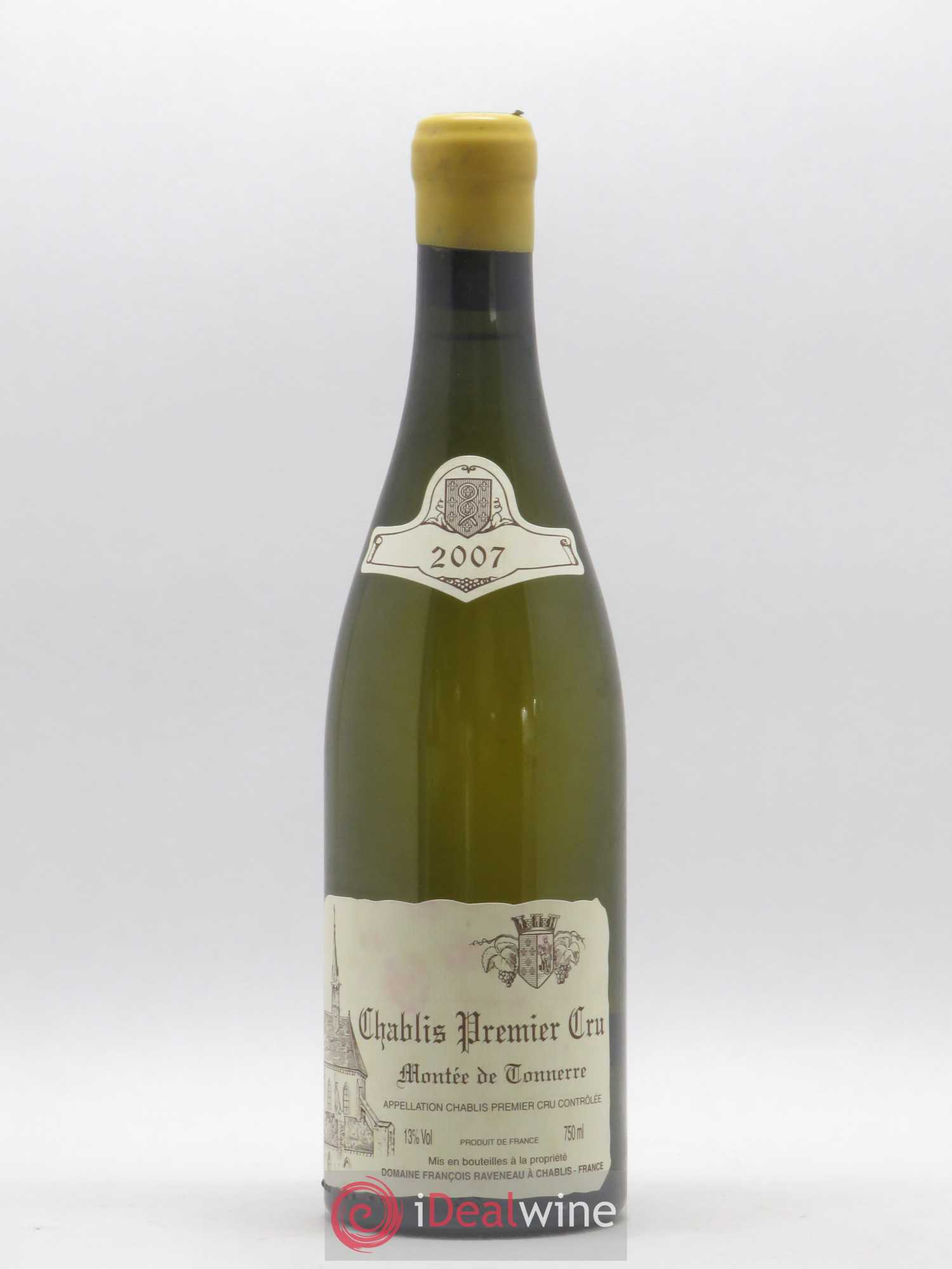 Chablis 1er Cru Montée de Tonnerre Raveneau (Domaine) 2007 - Posten von 1 Flasche - 0
