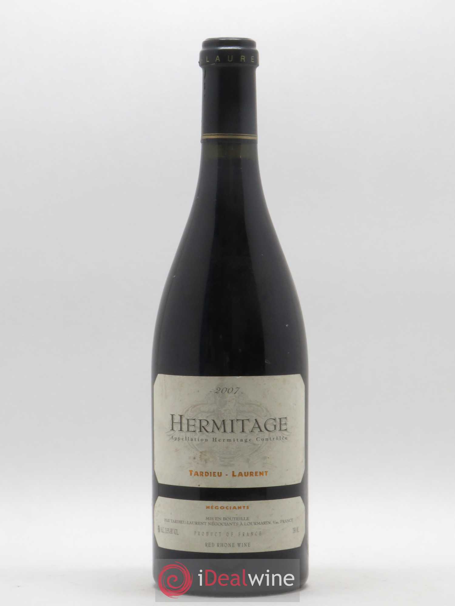 Hermitage Maison Tardieu-Laurent 2007 - Lot de 1 bouteille - 0