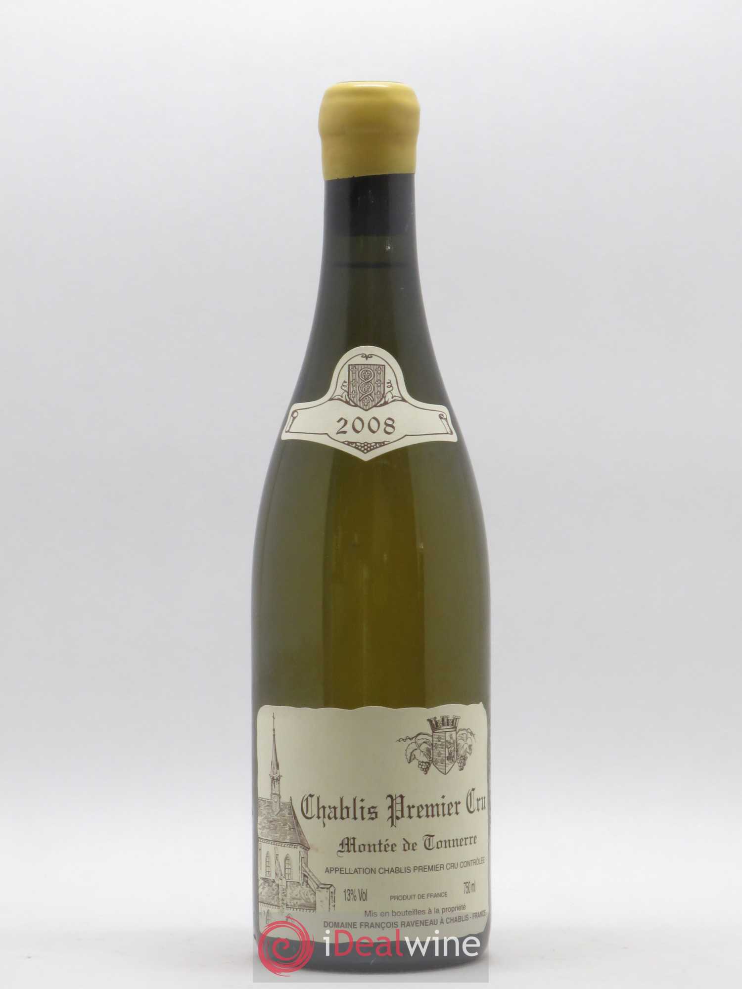 Chablis 1er Cru Montée de Tonnerre Raveneau (Domaine) 2008 - Posten von 1 Flasche - 0