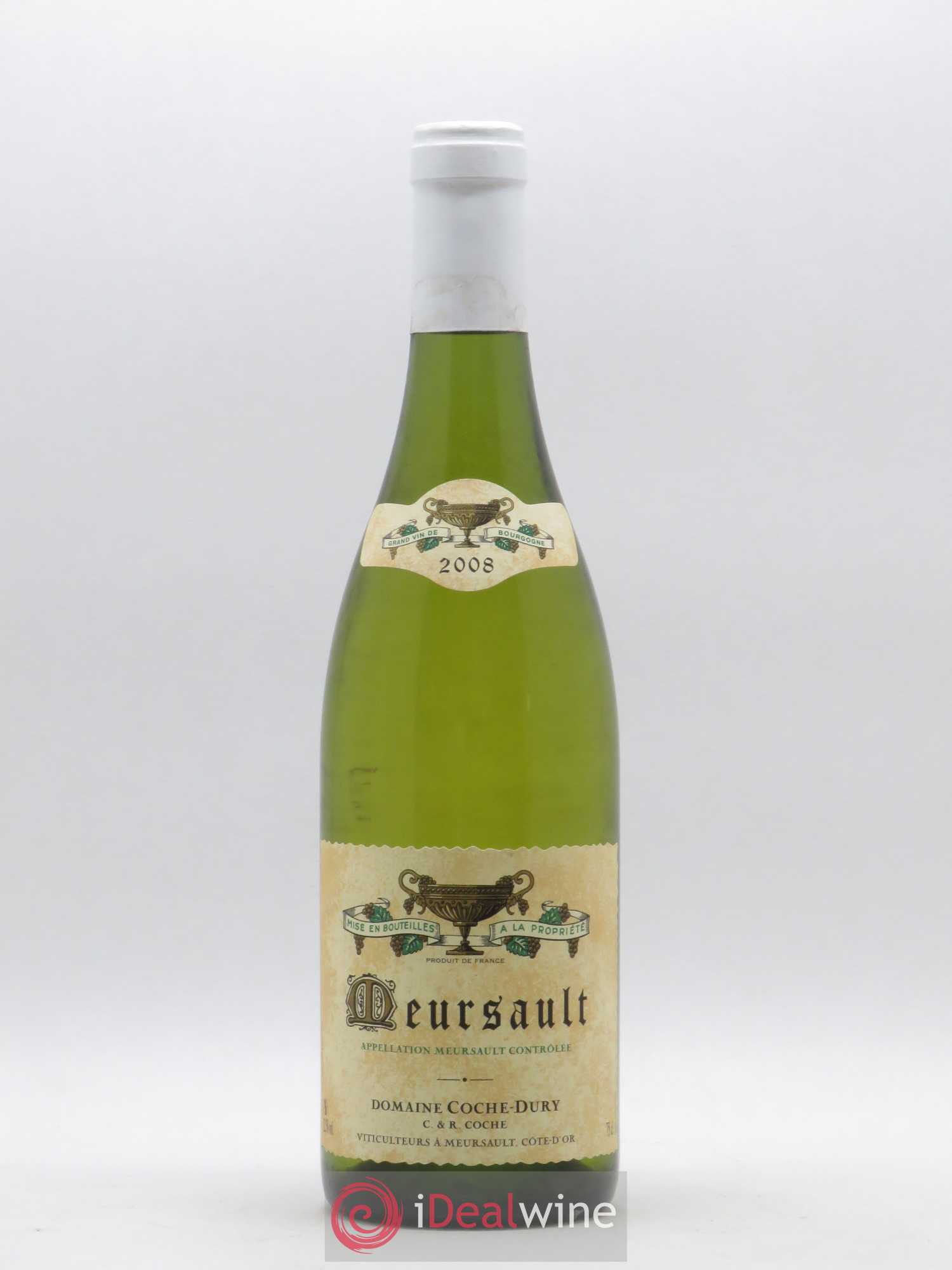 Meursault Coche Dury (Domaine) 2008 - Lot de 1 bouteille - 0