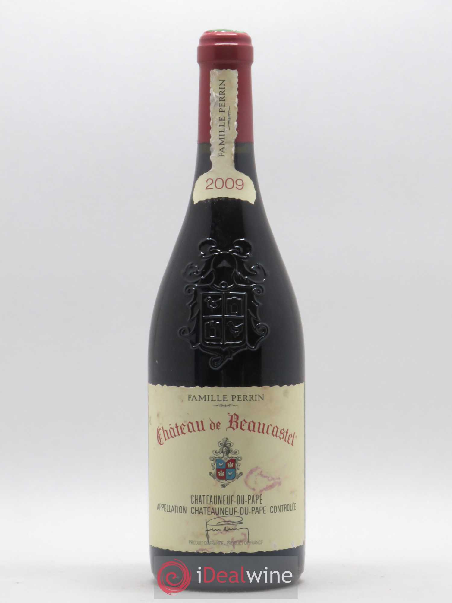Châteauneuf-du-Pape Château de Beaucastel Famille Perrin 2009 - Lot de 1 bouteille - 0