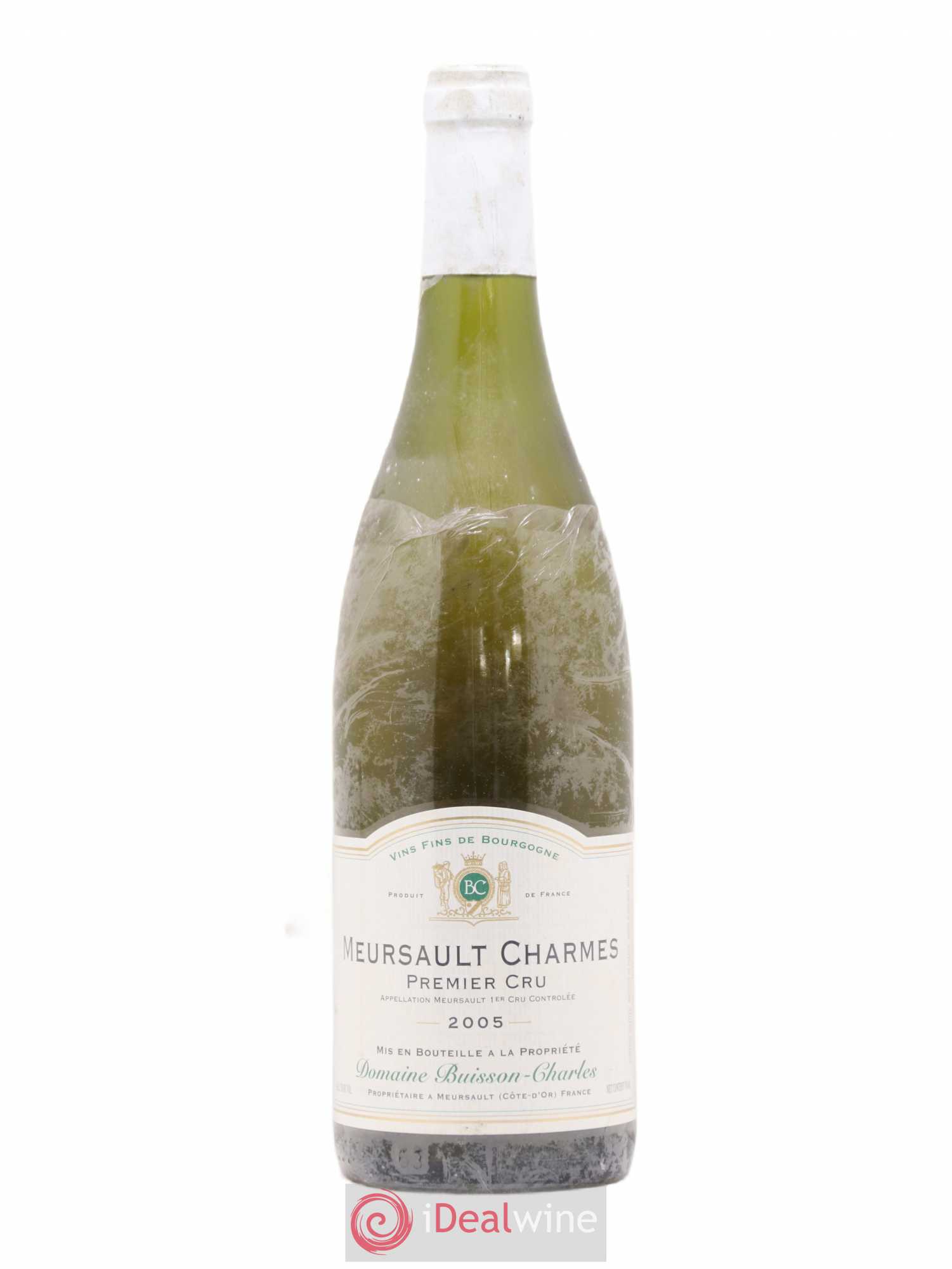 Meursault 1er Cru Charmes Buisson-Charles (Domaine) 2005 - Lot de 1 bouteille - 0