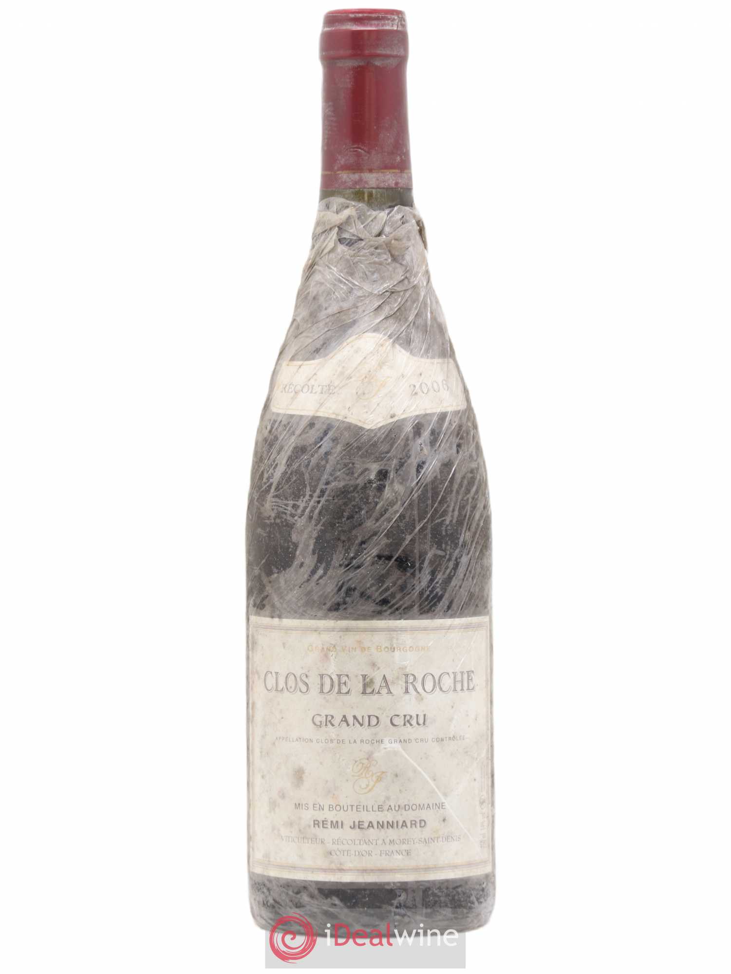 Clos de la Roche Grand Cru Rémi Jeanniard 2006 - Lot de 1 bouteille - 0