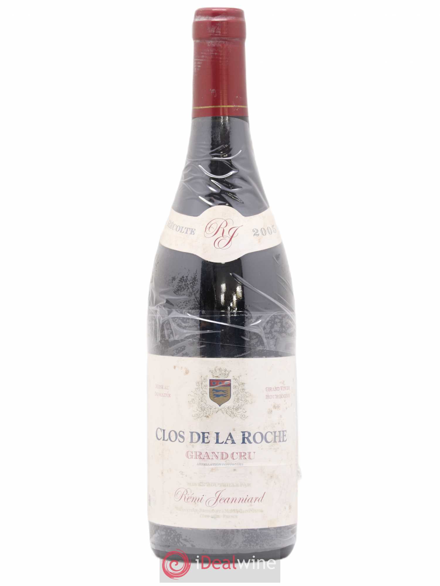 Clos de la Roche Grand Cru Rémi Jeanniard 2005 - Posten von 1 Flasche - 0