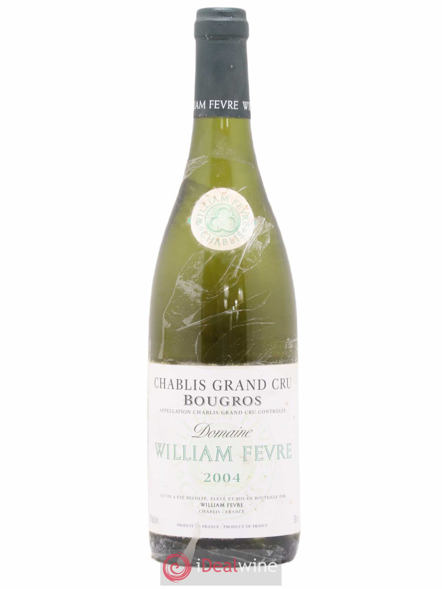 Chablis Grand Cru Bougros William Fèvre 2004 - Lot de 1 bouteille - 0
